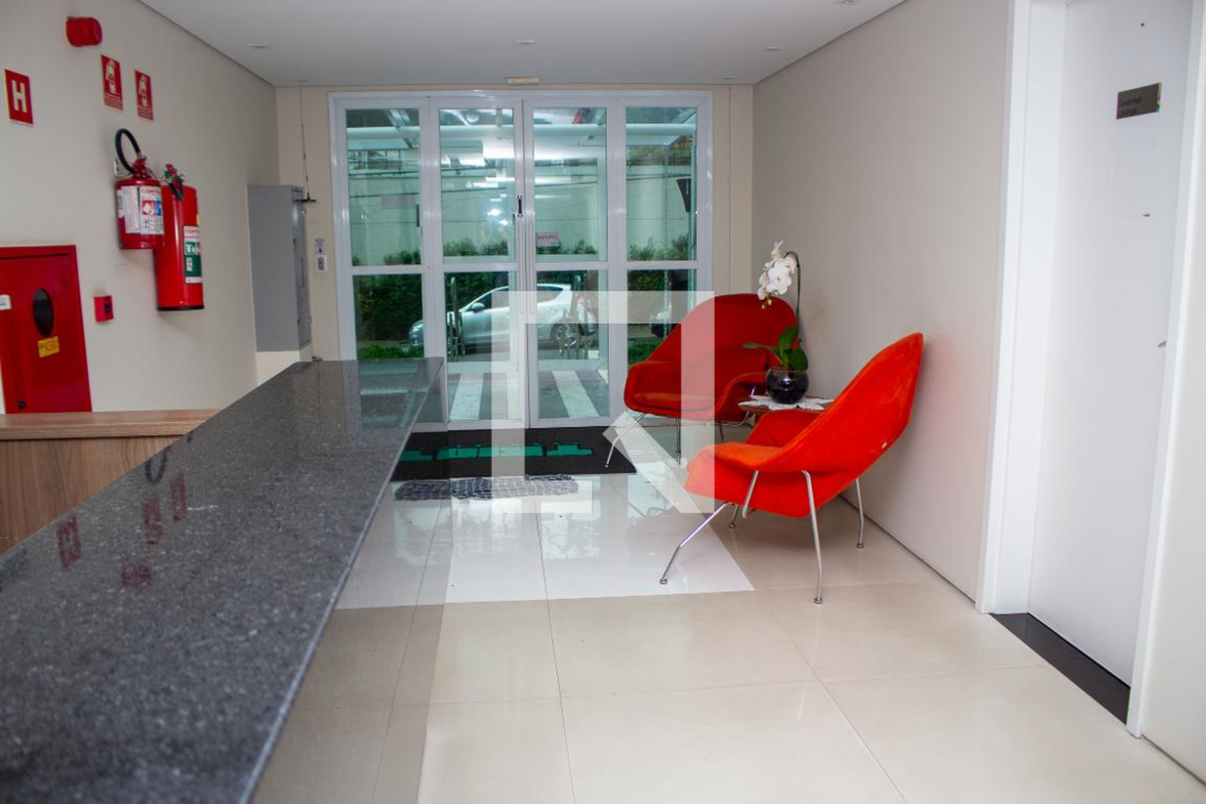 Hall de entrada - Edifício Trio Perdizes