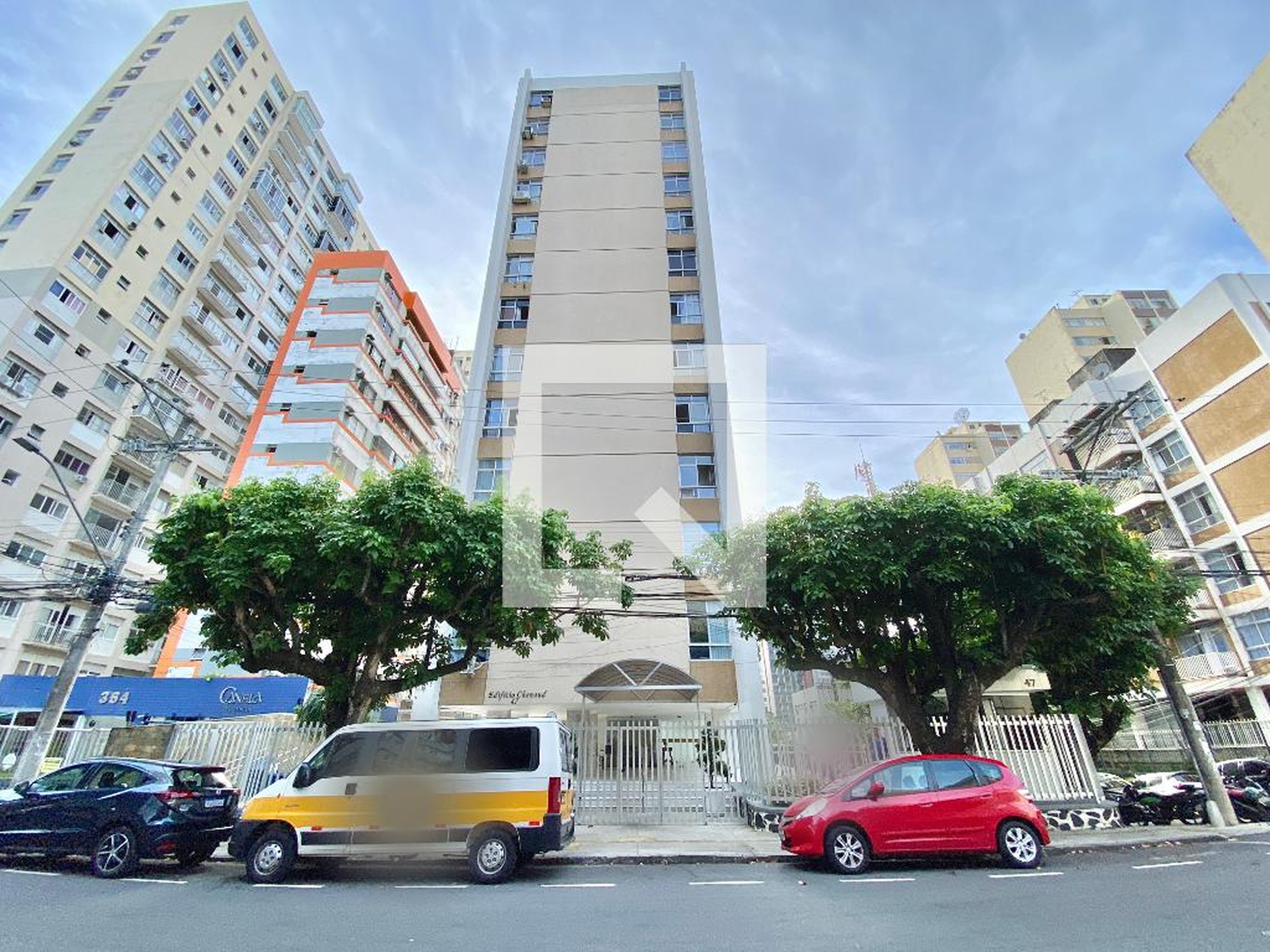 Fachada Condomínio em Rua Marechal Floriano, 100