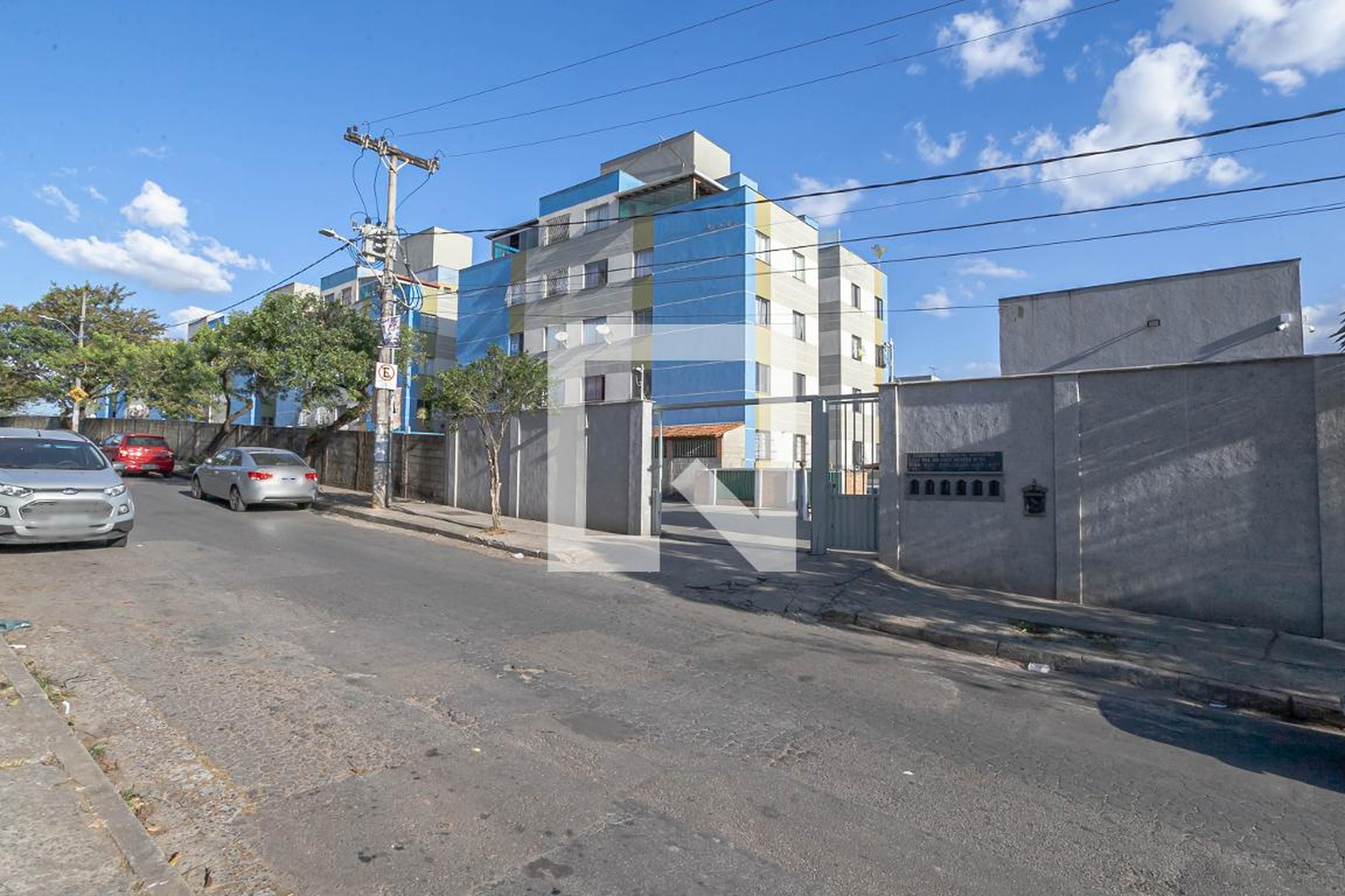 Fachada do condomínio Residencial Califórnia