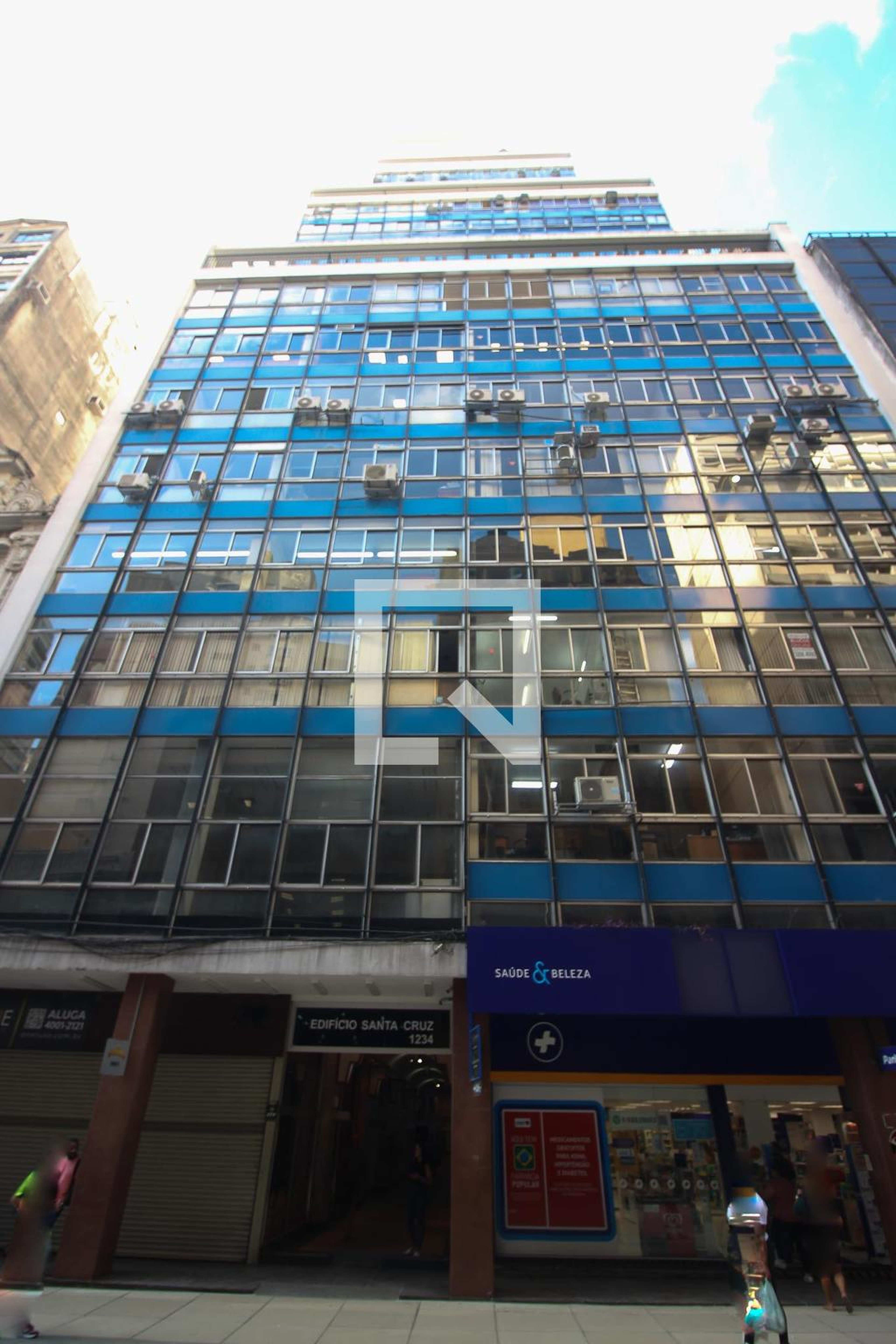 Fachada do Prédio Edifício Santa Cruz