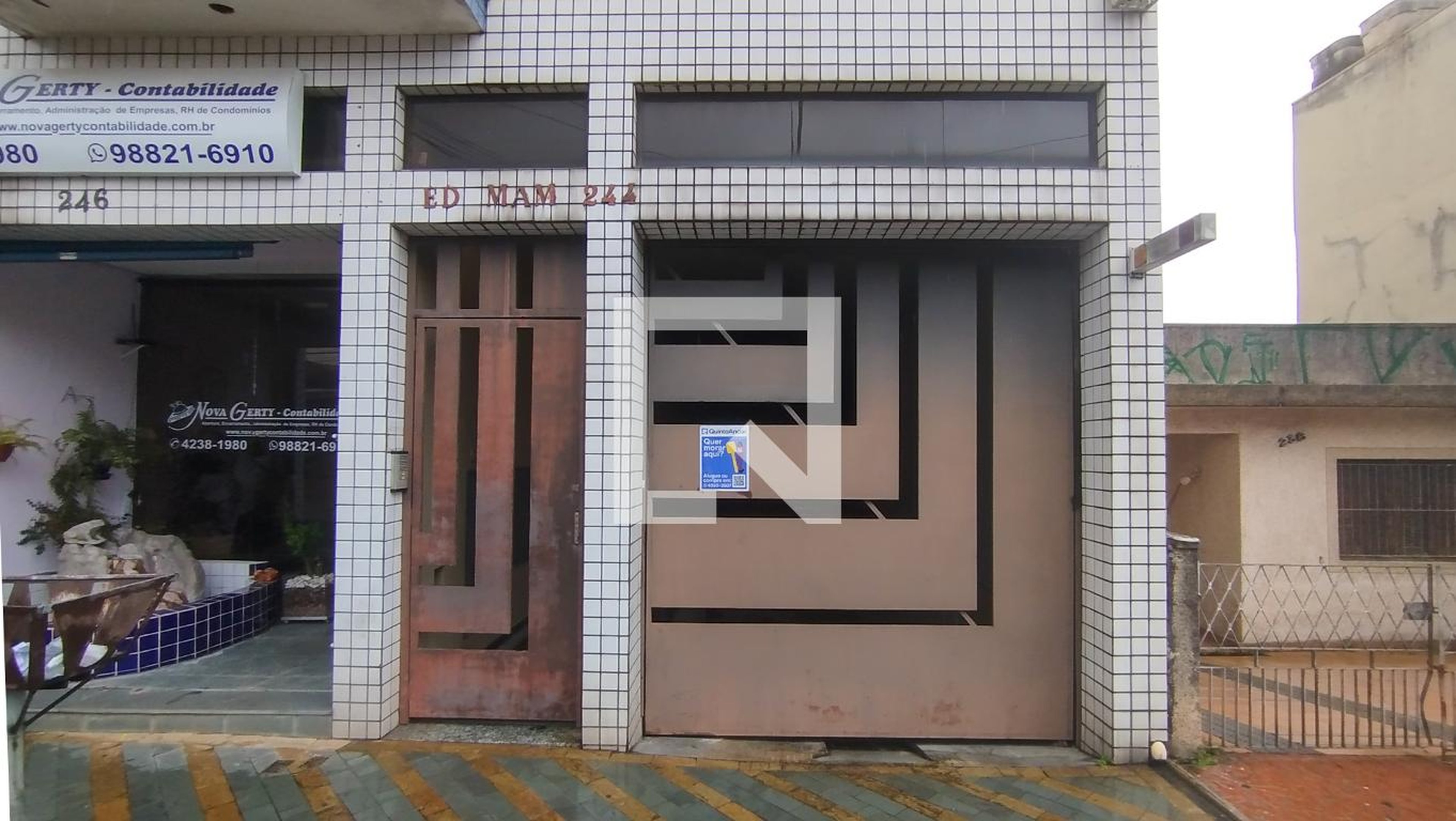 Fachada do Predio Condomínio Mam