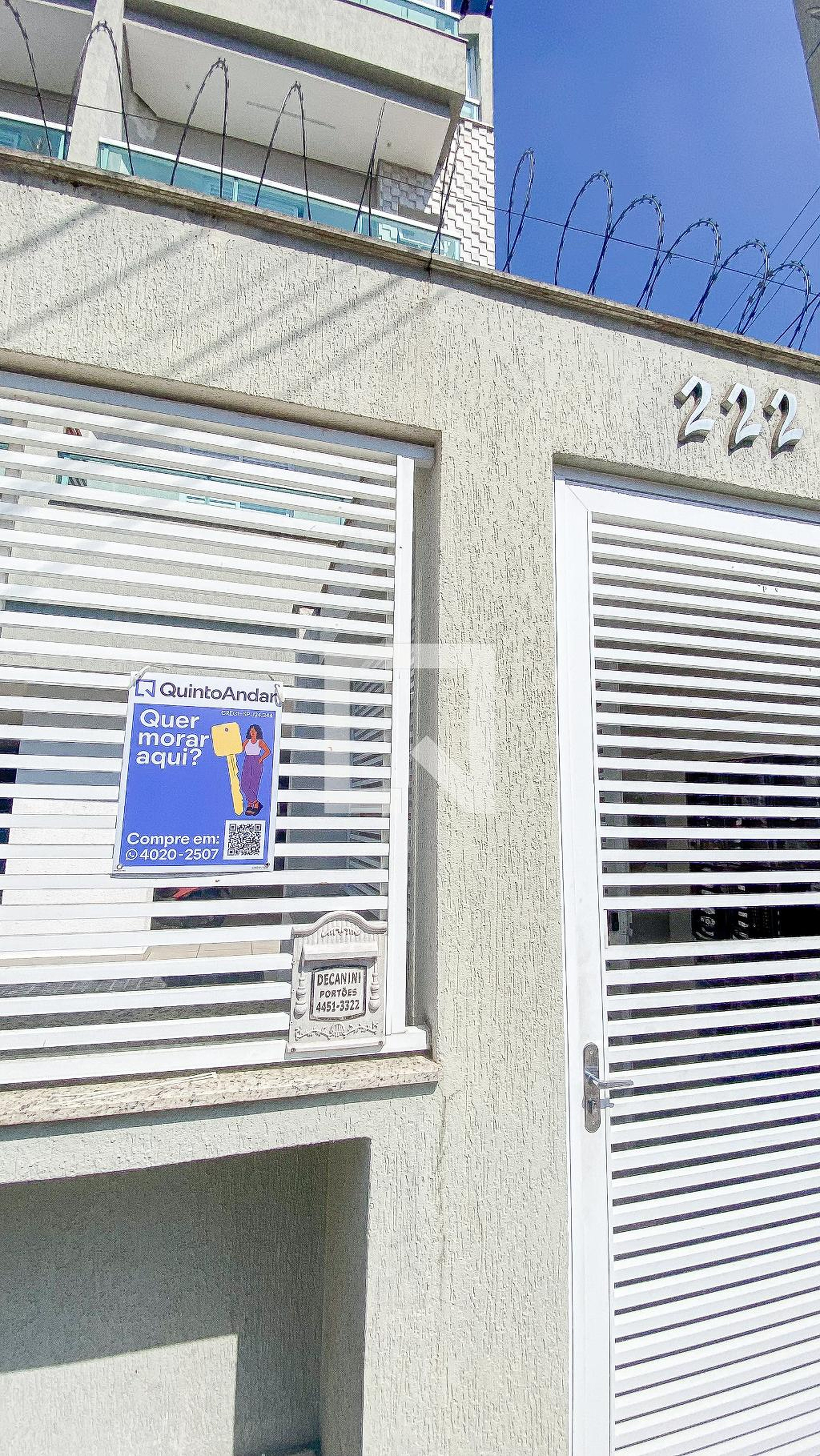 Fachada Condomínio em Rua Caiapós, 222