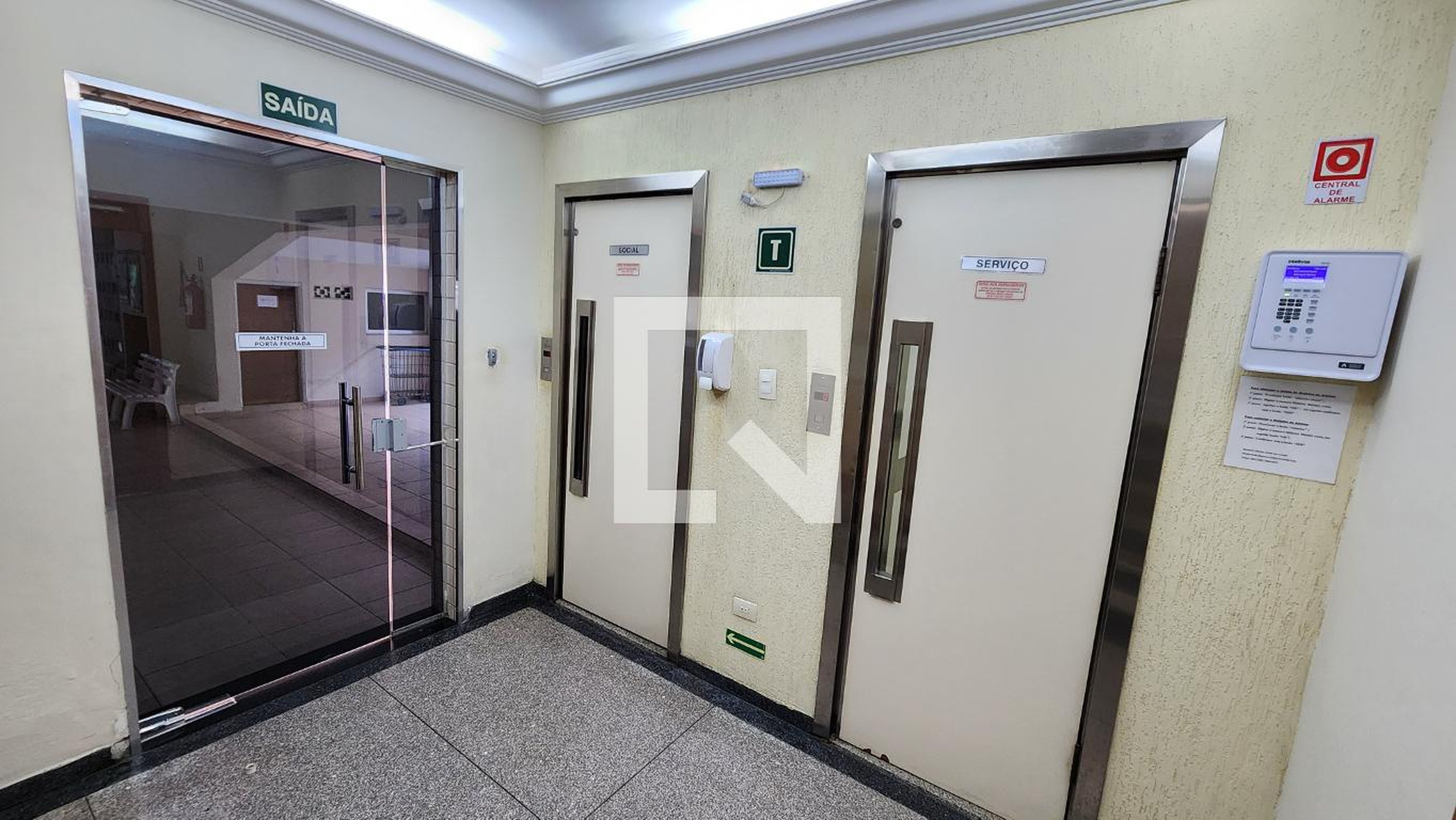 Hall de entrada - Edifício Itacoatiara