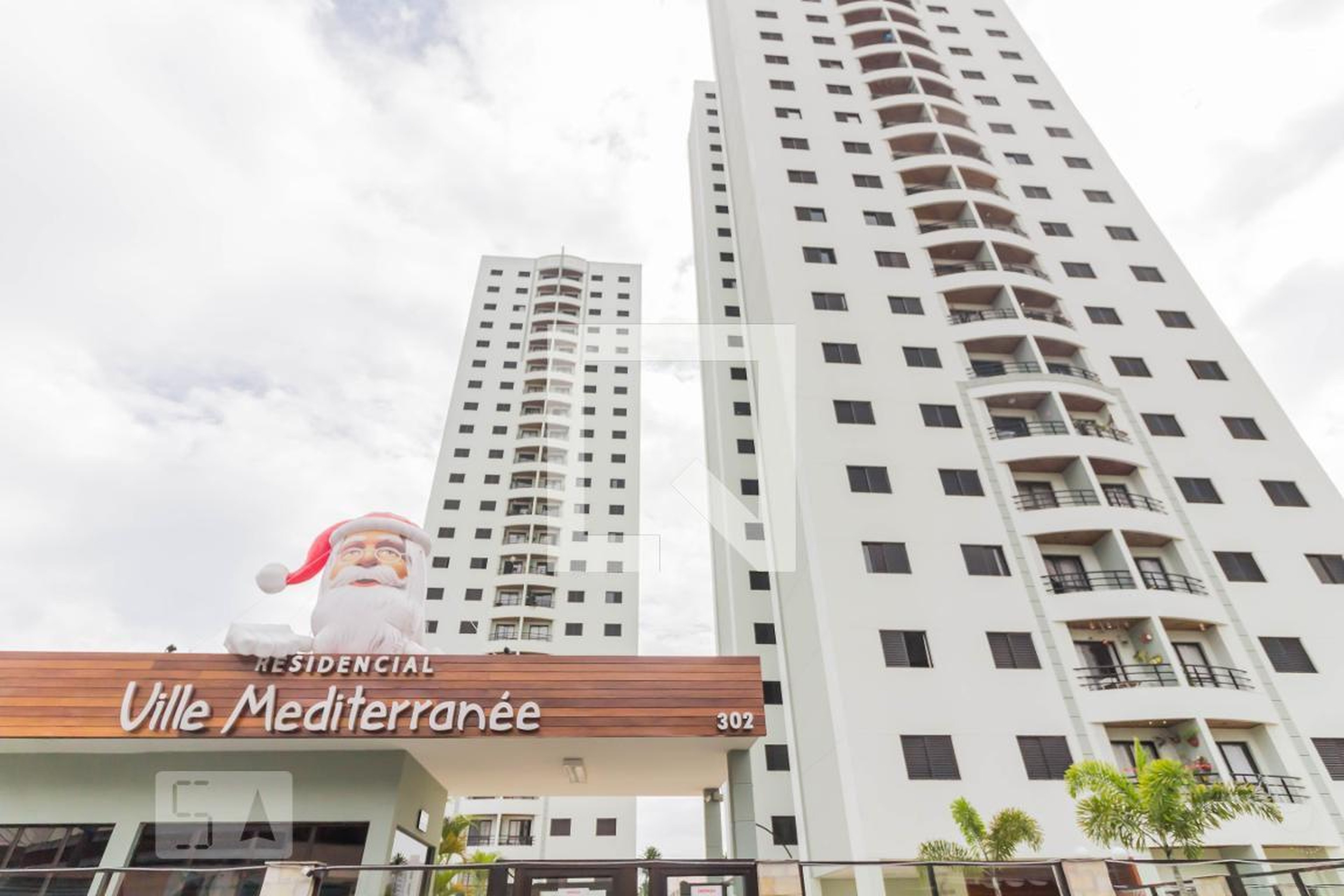 Fachada do Prédio Residencial Ville Mediterraneé