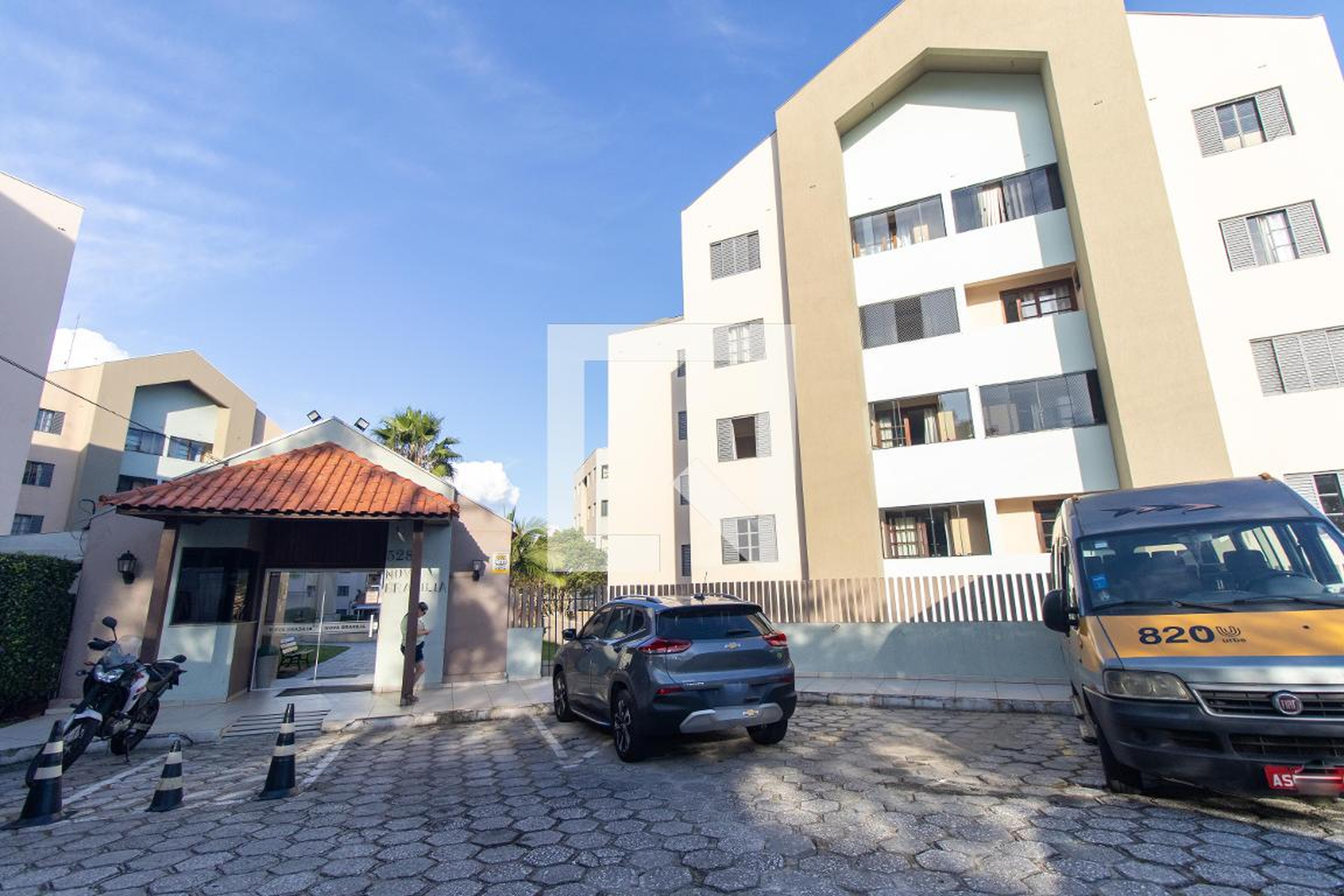 Fachada do Condominio Condomínio Conjunto Nova Brasília 1