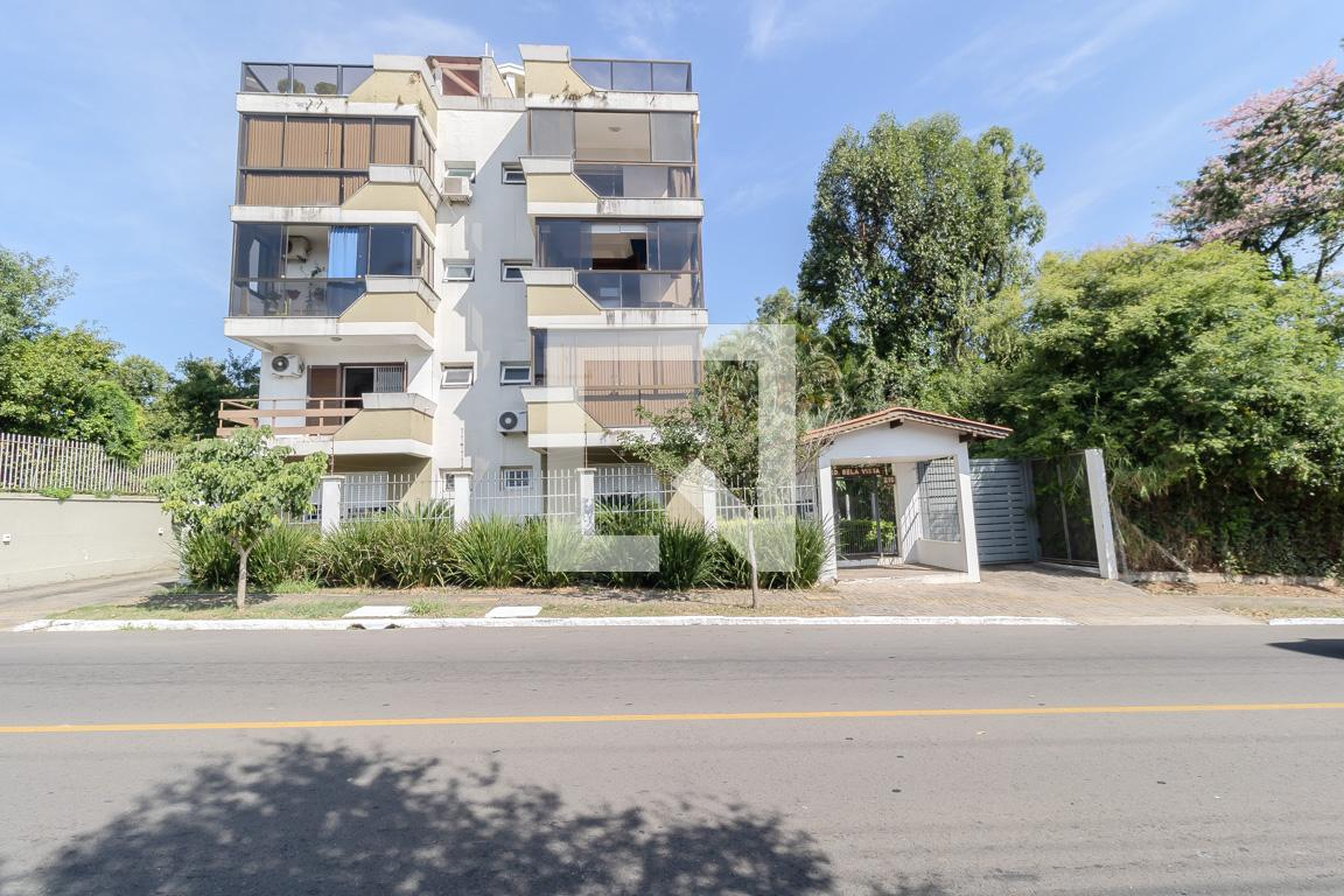 Fachada do condomínio Edifício Bela Vista