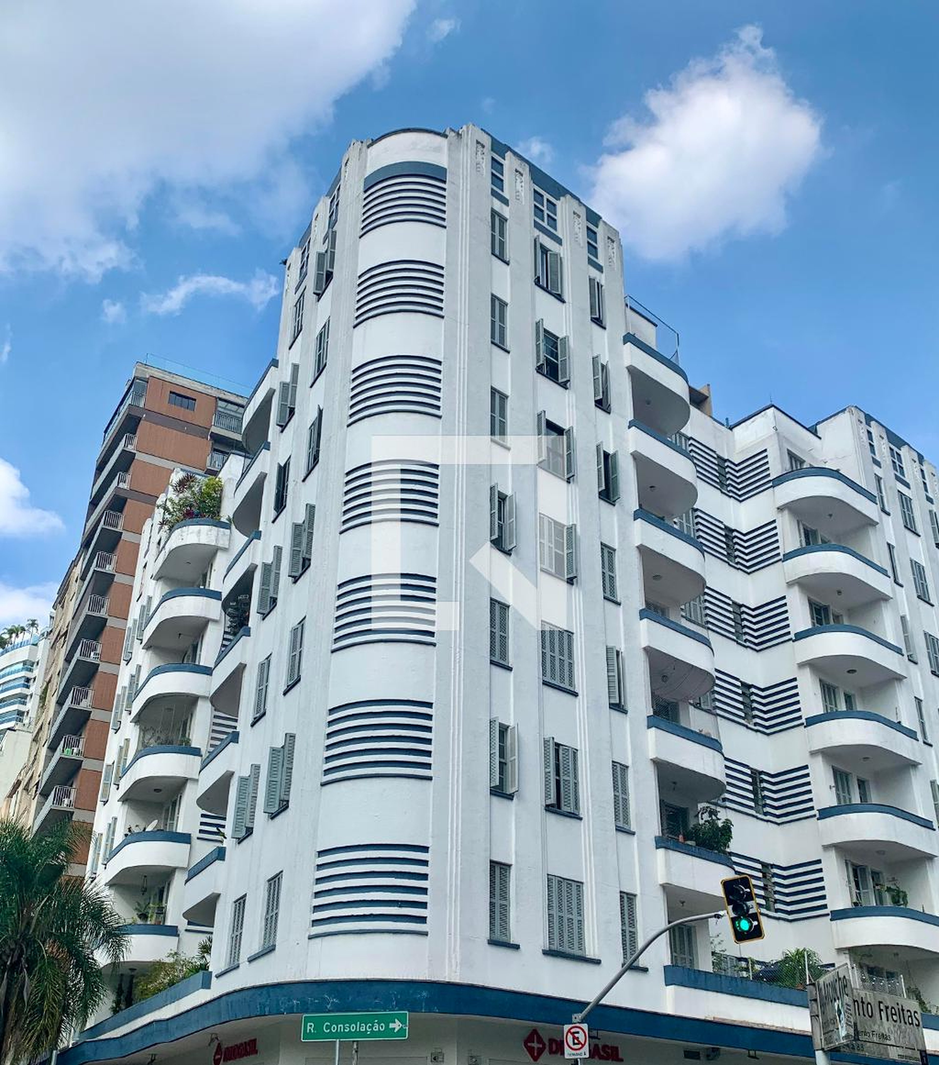 Fachada do Prédio Edifício Santa Elisa