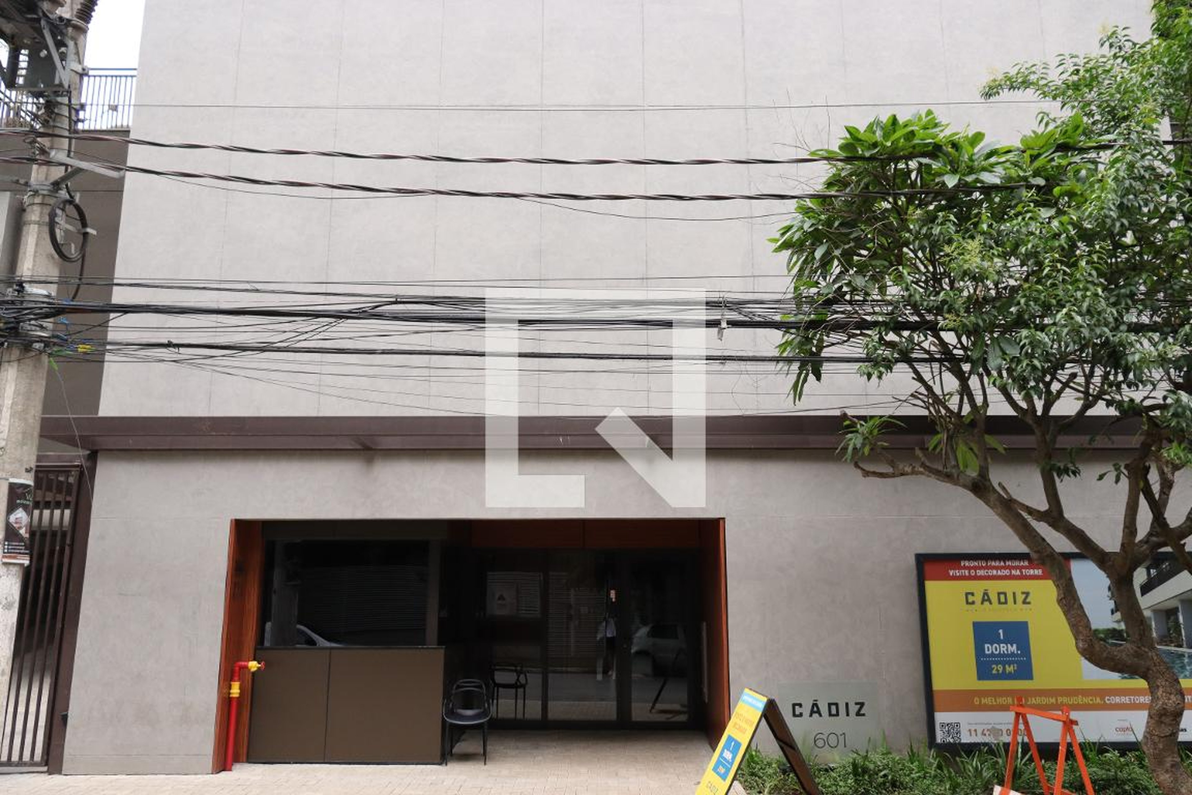 Fachada Condomínio em Avenida Doutor João Baptista Soares de Queiroz Júnior, 601