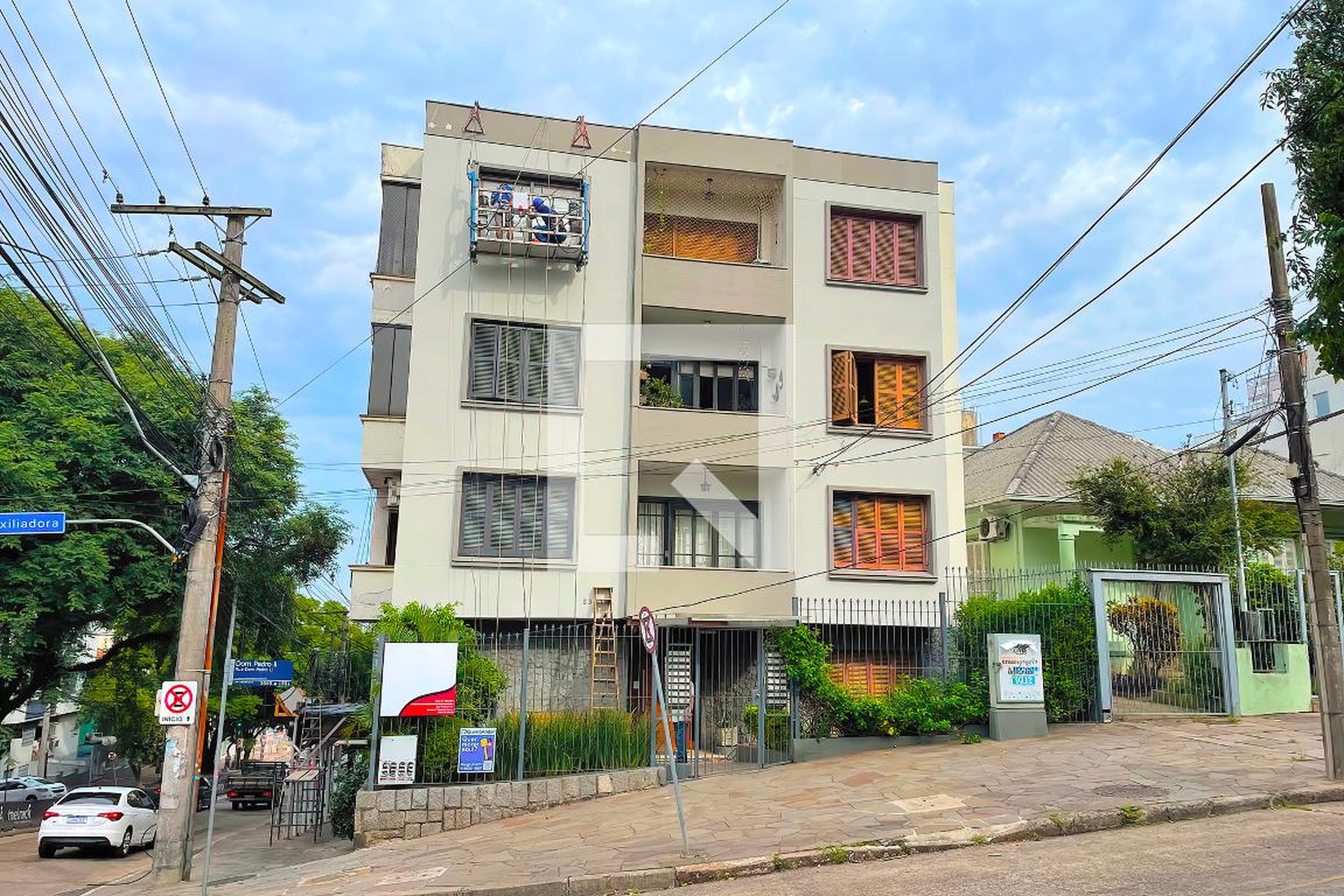 Fachada Condomínio em Rua Dom Pedro Ii, 1665