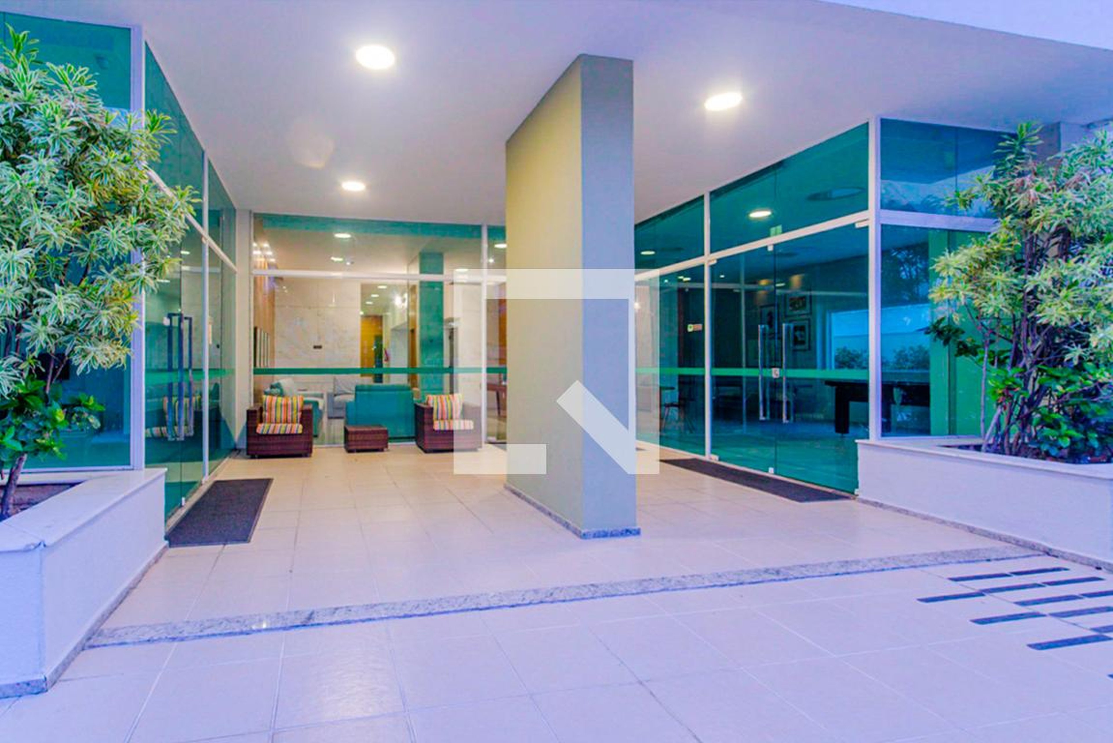 Hall de entrada - Villa Florestal