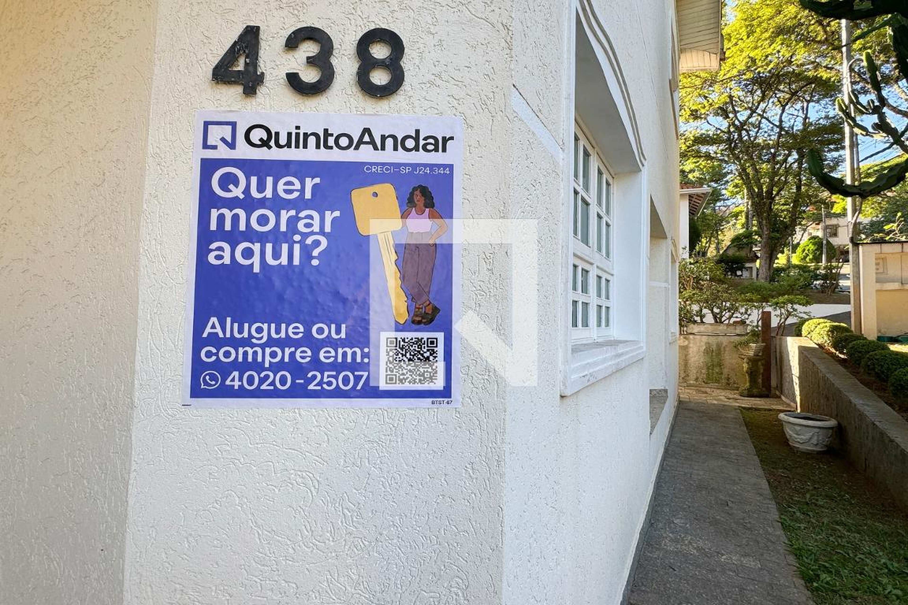 Fachada Condomínio em Alameda Pérola, 438