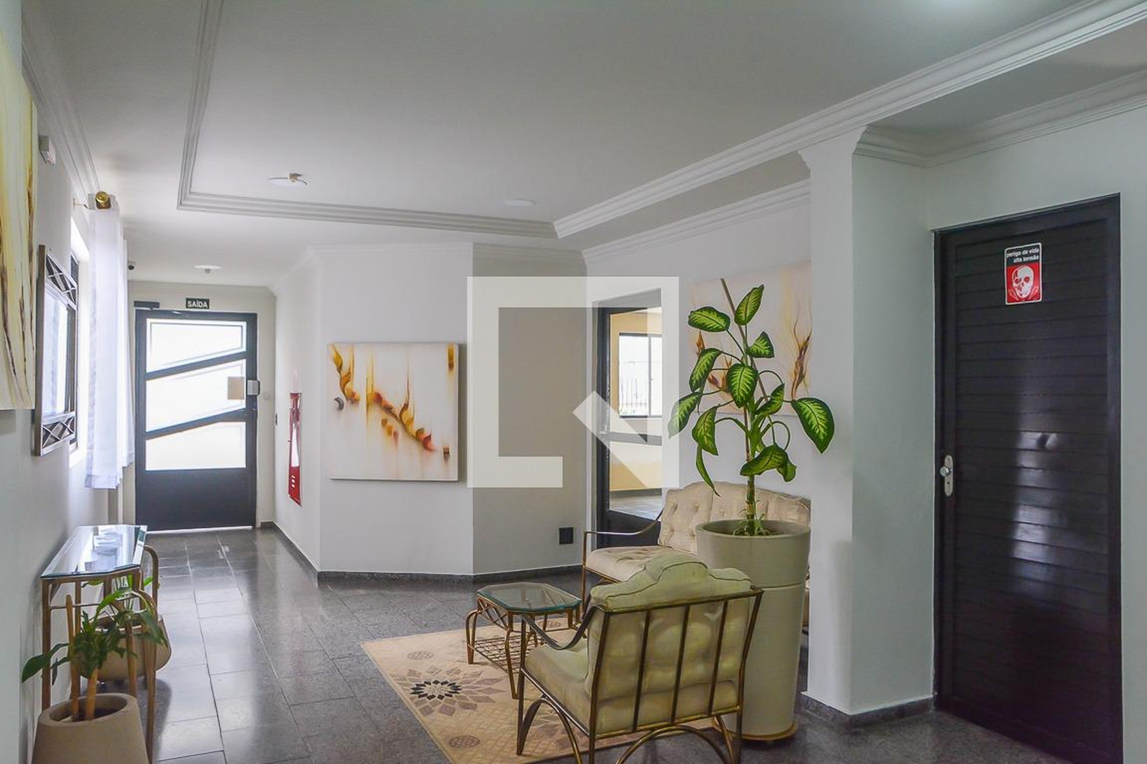 Hall de entrada - Residencialedifício Viena