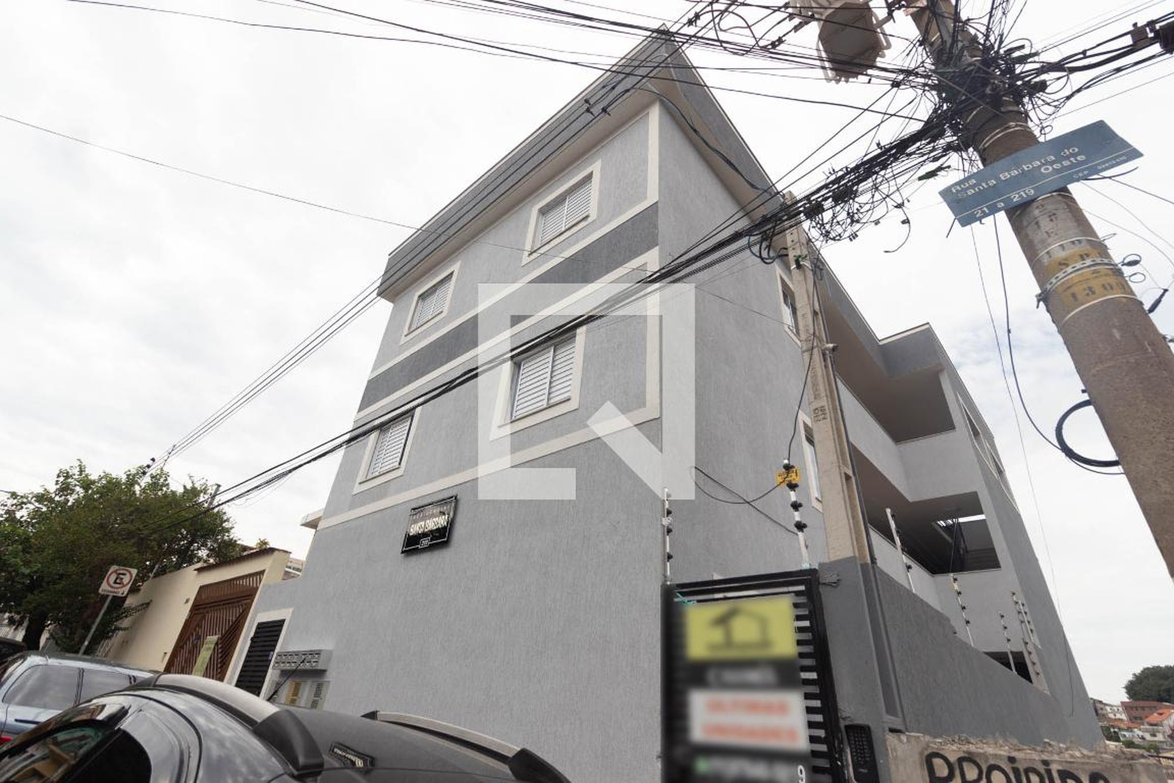 Fachada Condomínio Santa Bárbara do Oeste