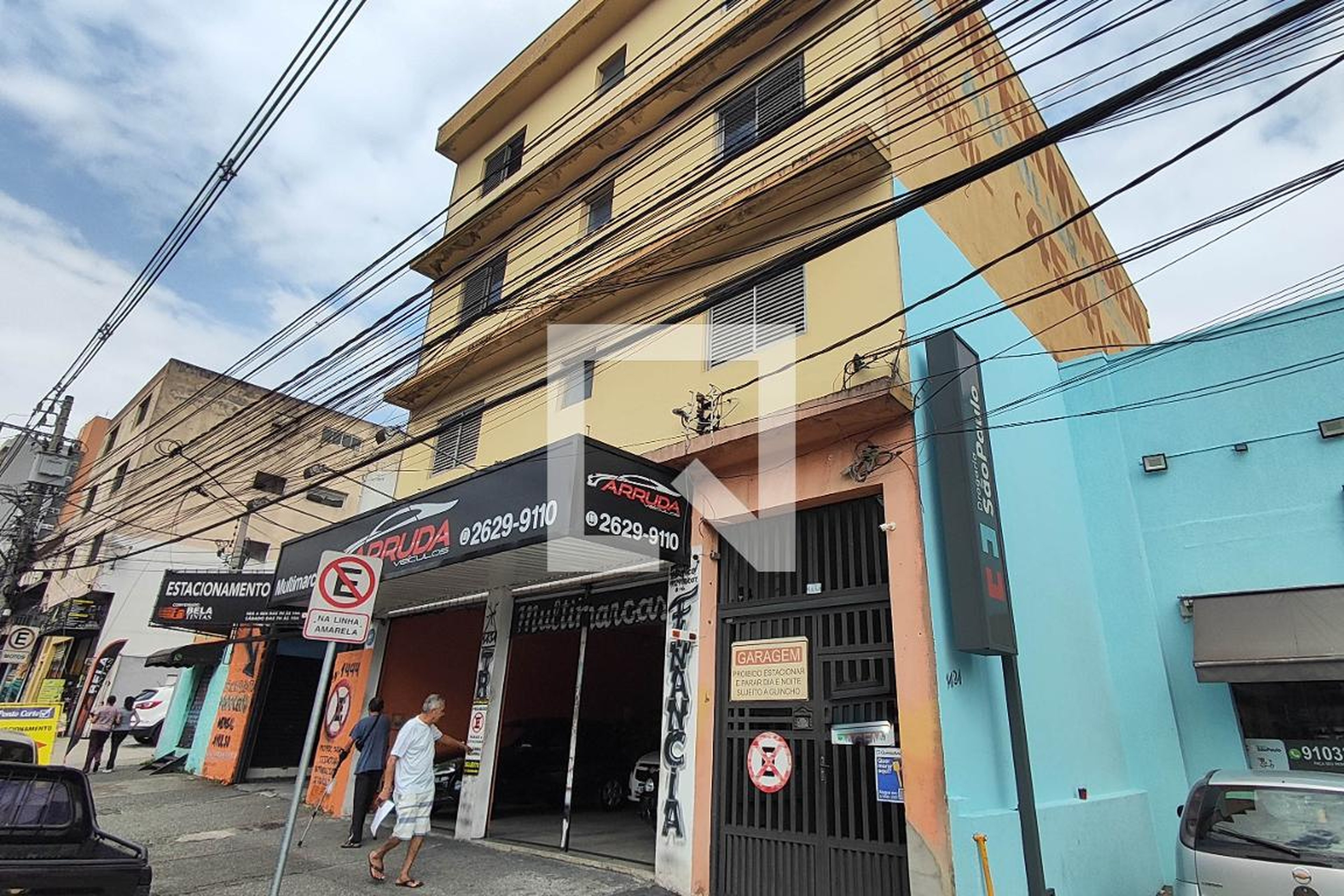 Fachada Condomínio em Avenida Dom José Gaspar, 1434