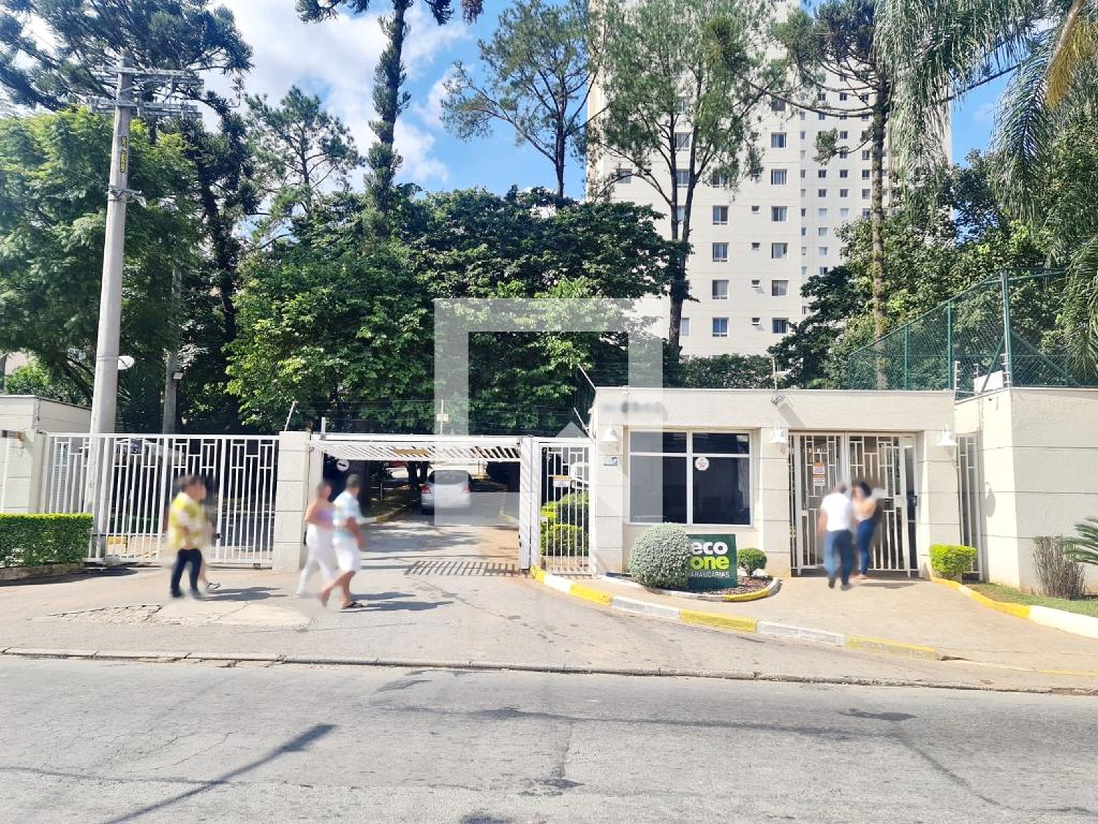 Fachada do Predio Condomínio Eco One Araucárias