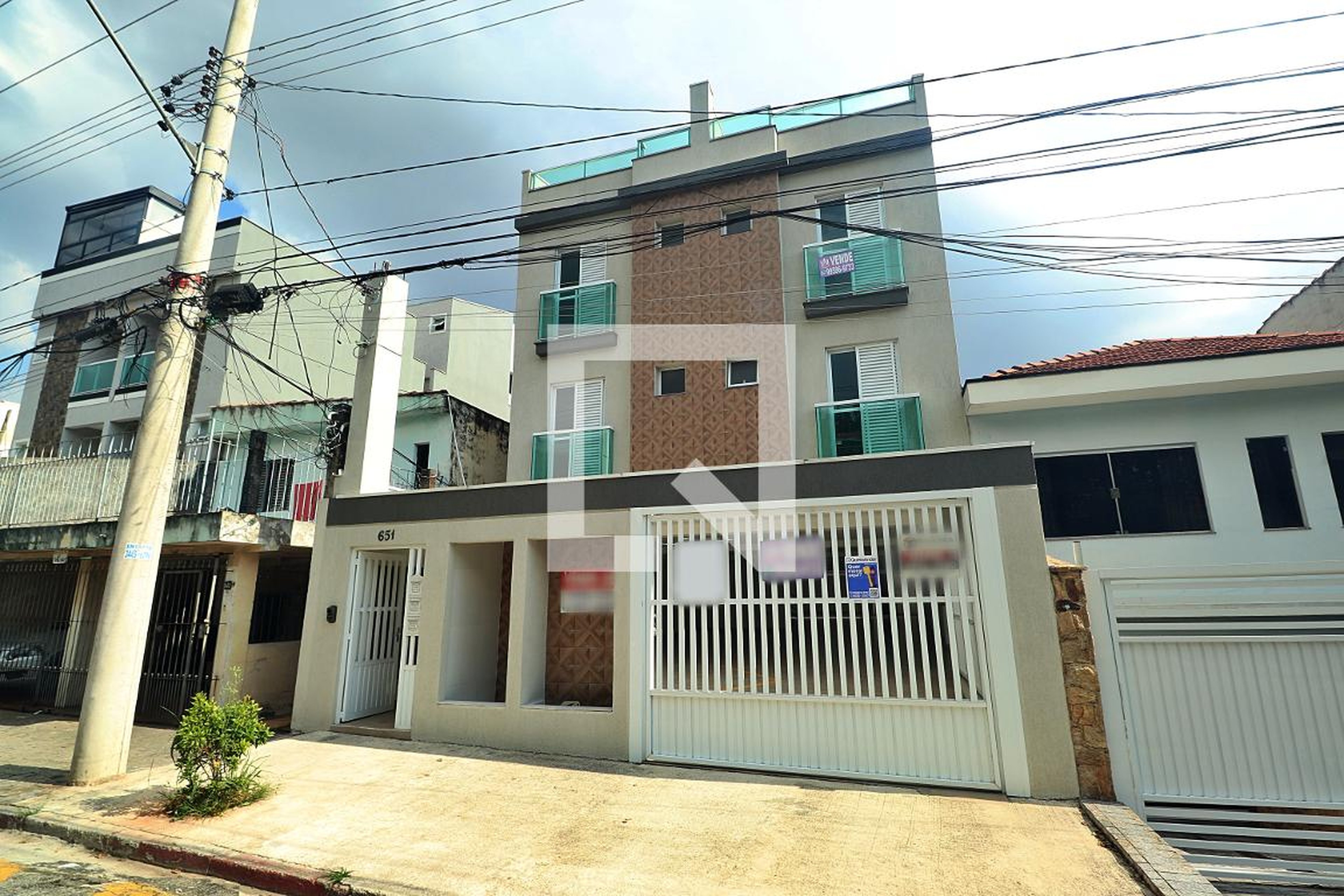 Fachada Condomínio em Alameda México, 651