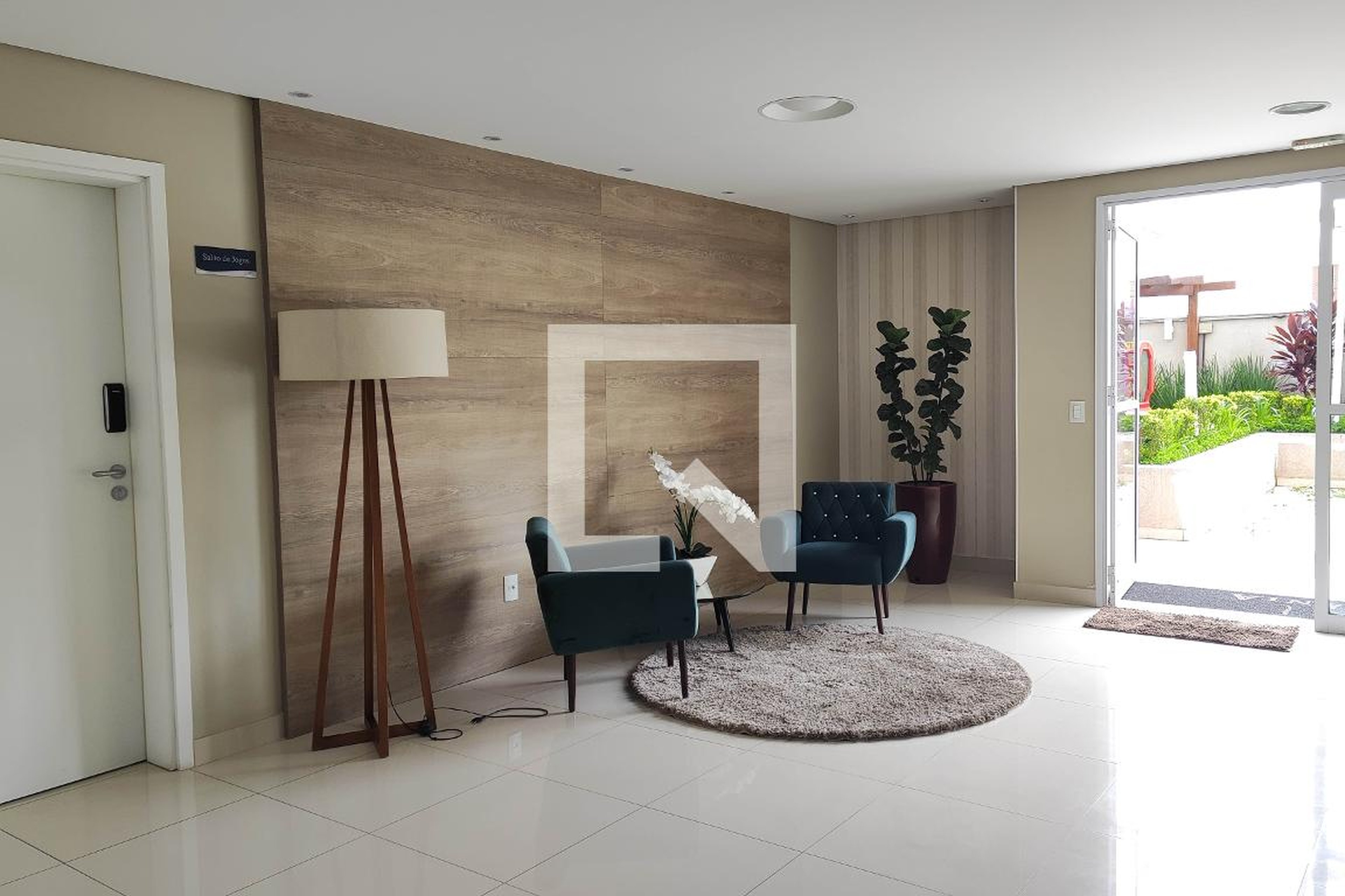 Hall de entrada - Residencial Aquitânia