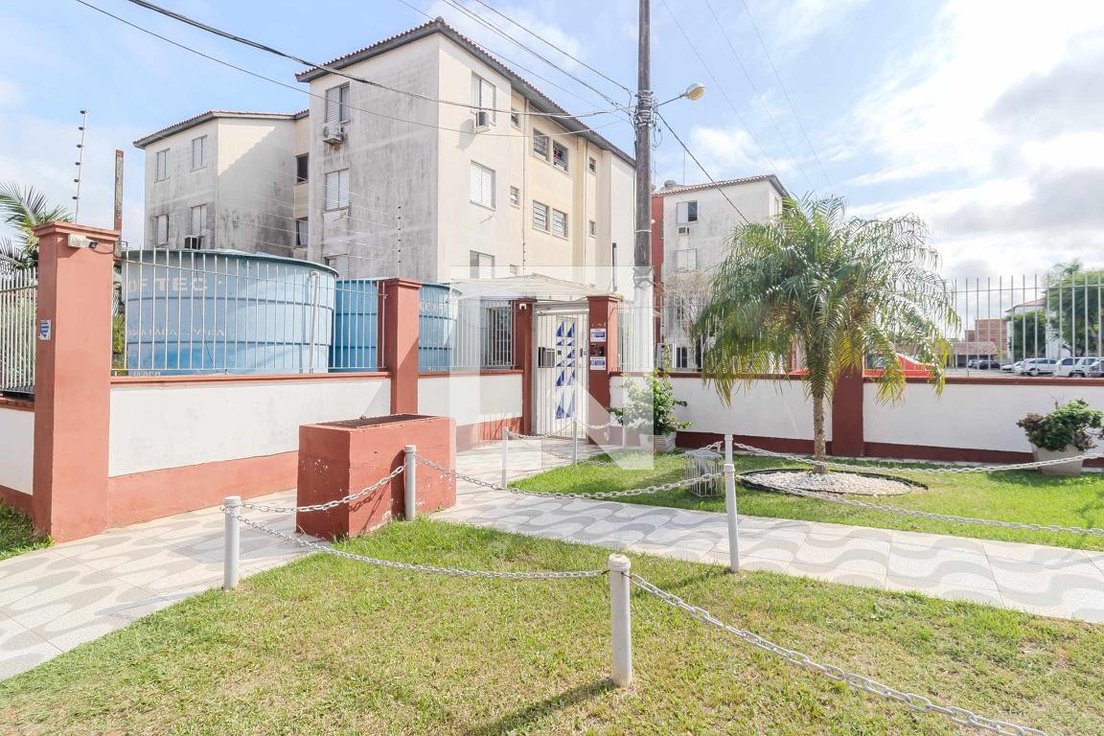 Fachada do condomínio Residencial Rudá