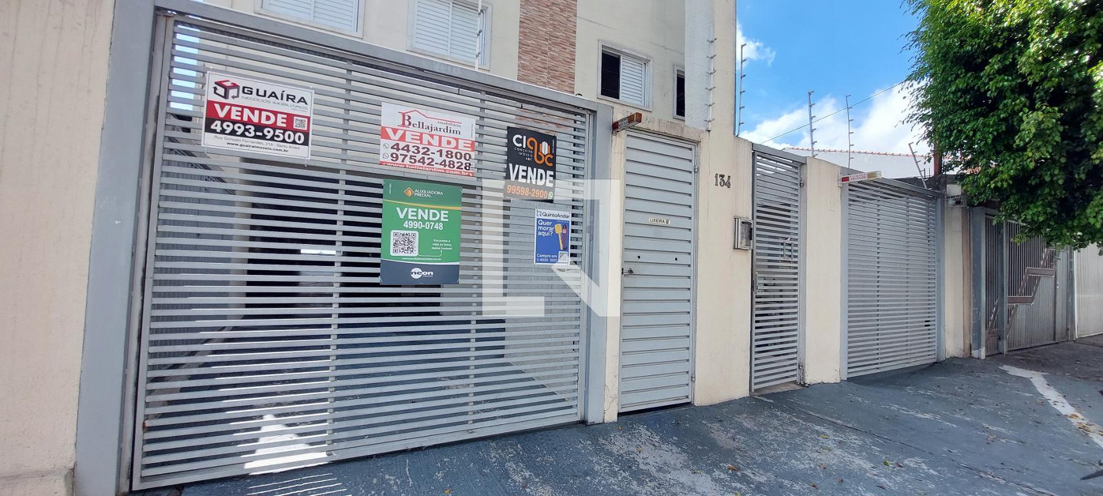 Fachada Condomínio em Rua Aguapeí, 134