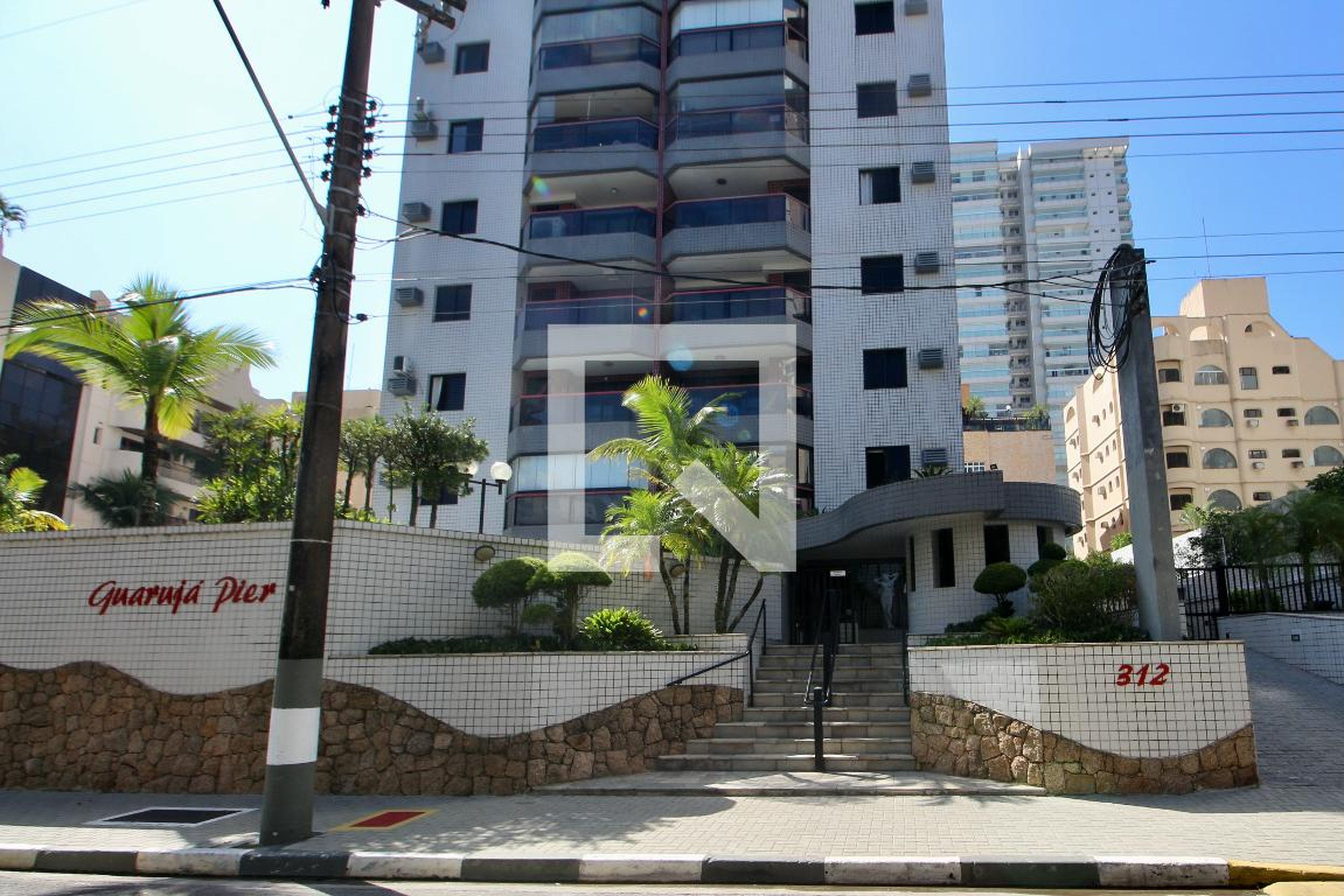 Fachada Condomínio Guarujá Pier
