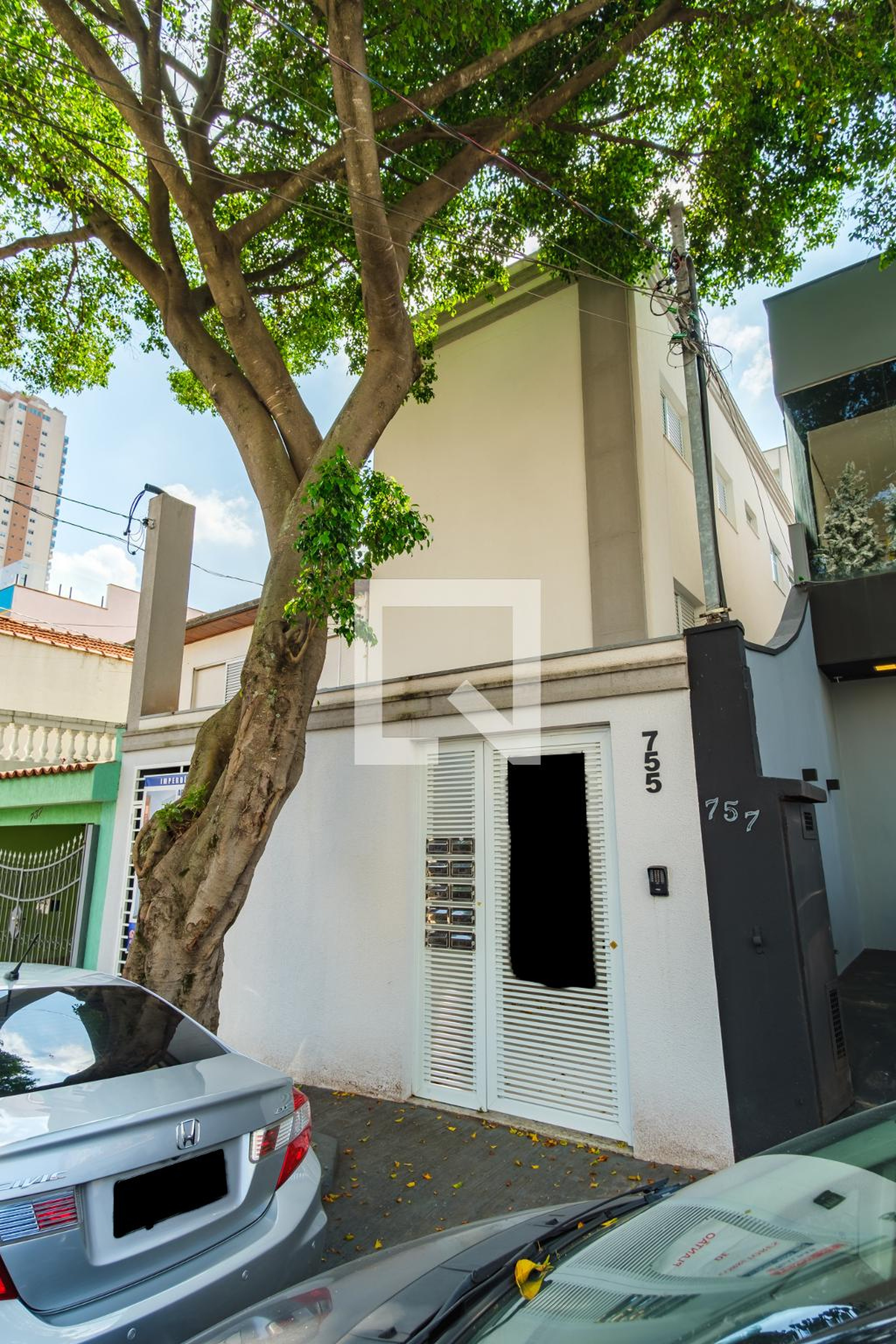 Fachada Condomínio em Rua Itapeti, 755