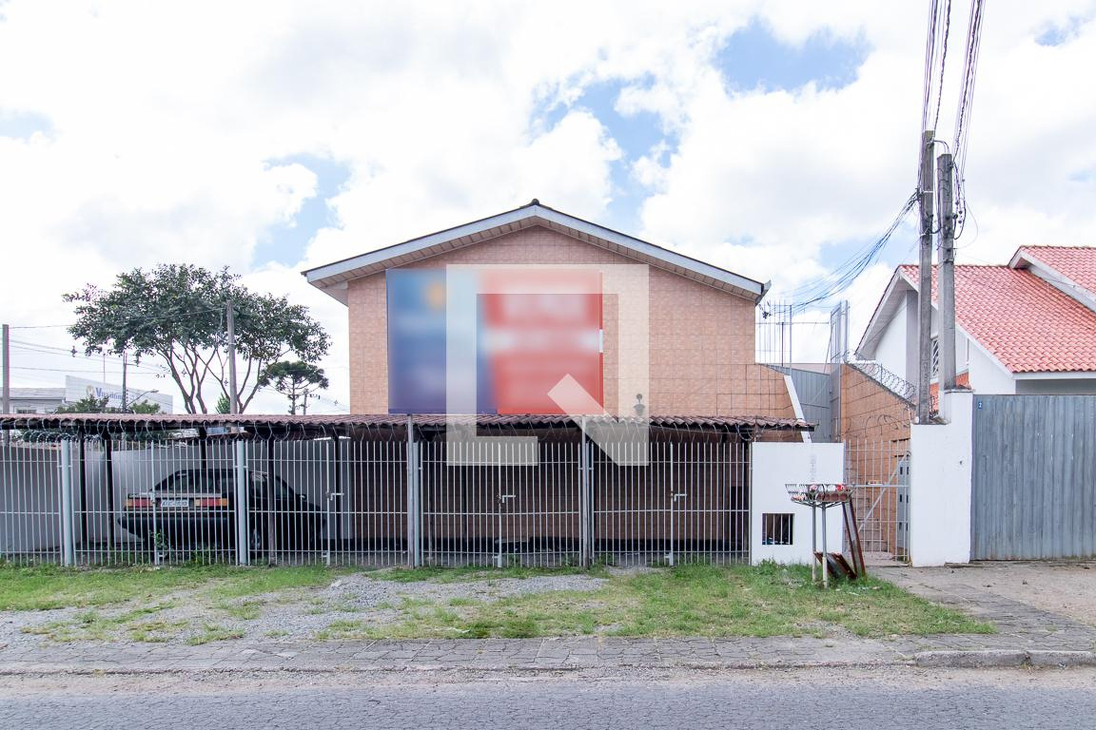 Fachada Condomínio em Rua O Brasil para Cristo, 2873