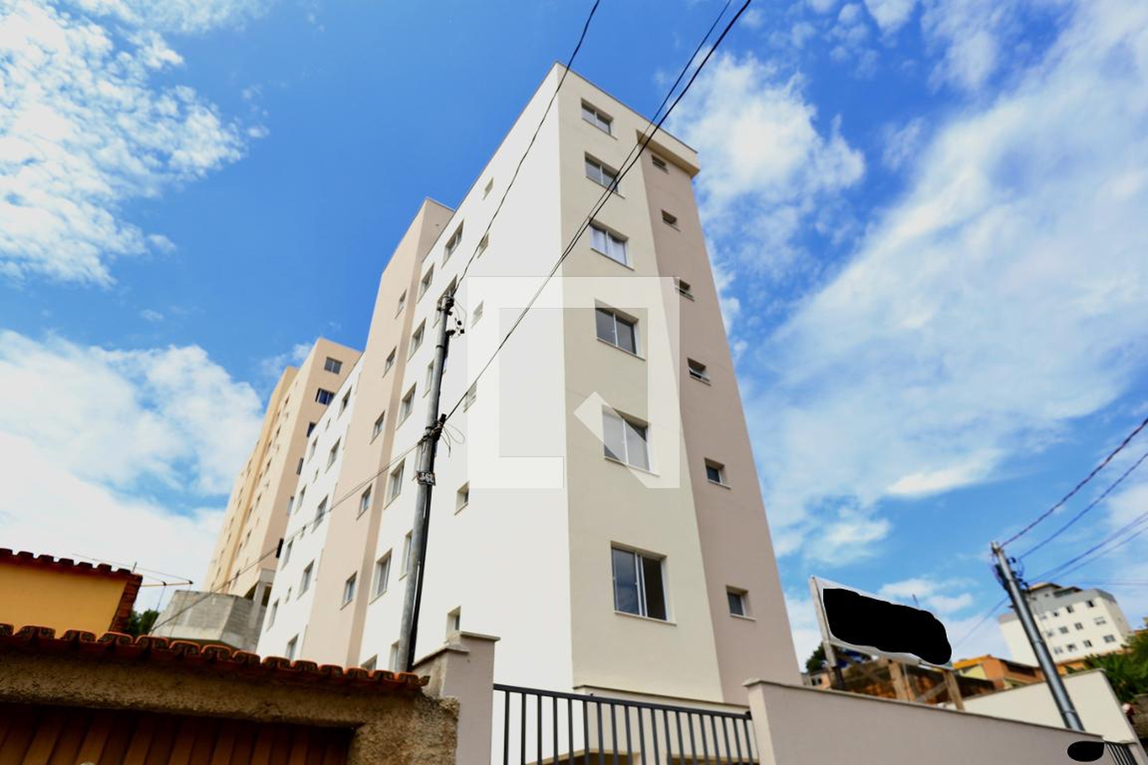 Fachada Condomínio Rua Padre Faustino, Bairro Nova Vista