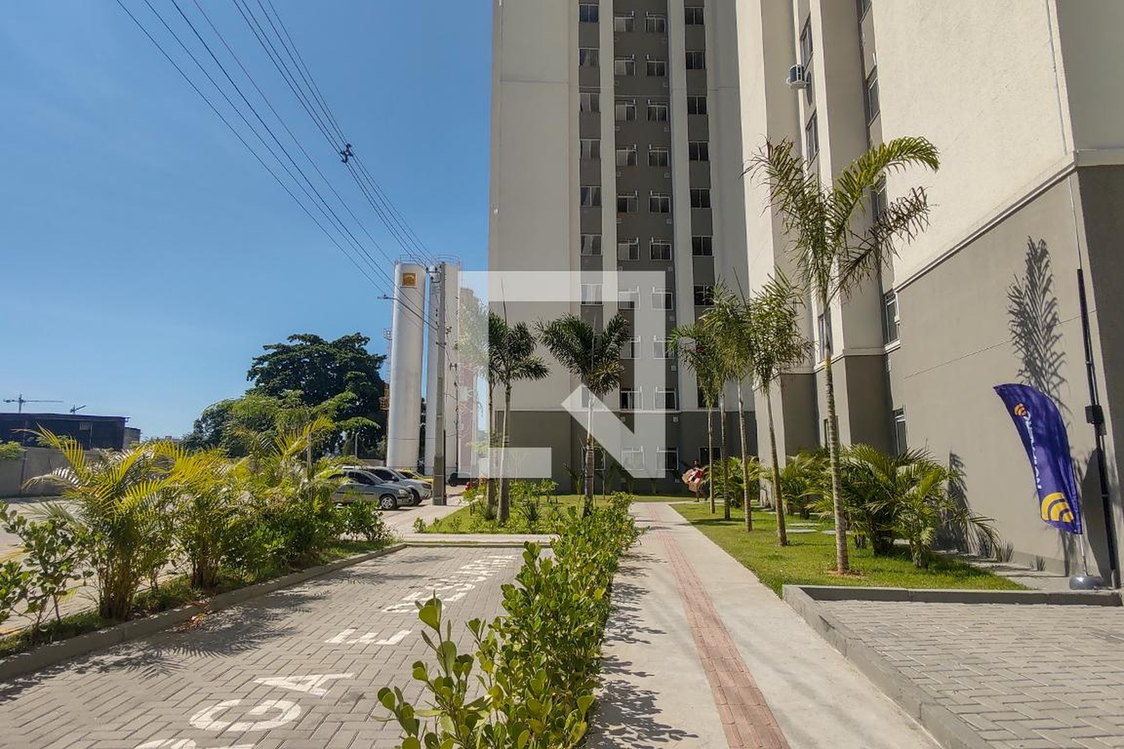 Hall de entrada - Portal Recanto do Sabiá