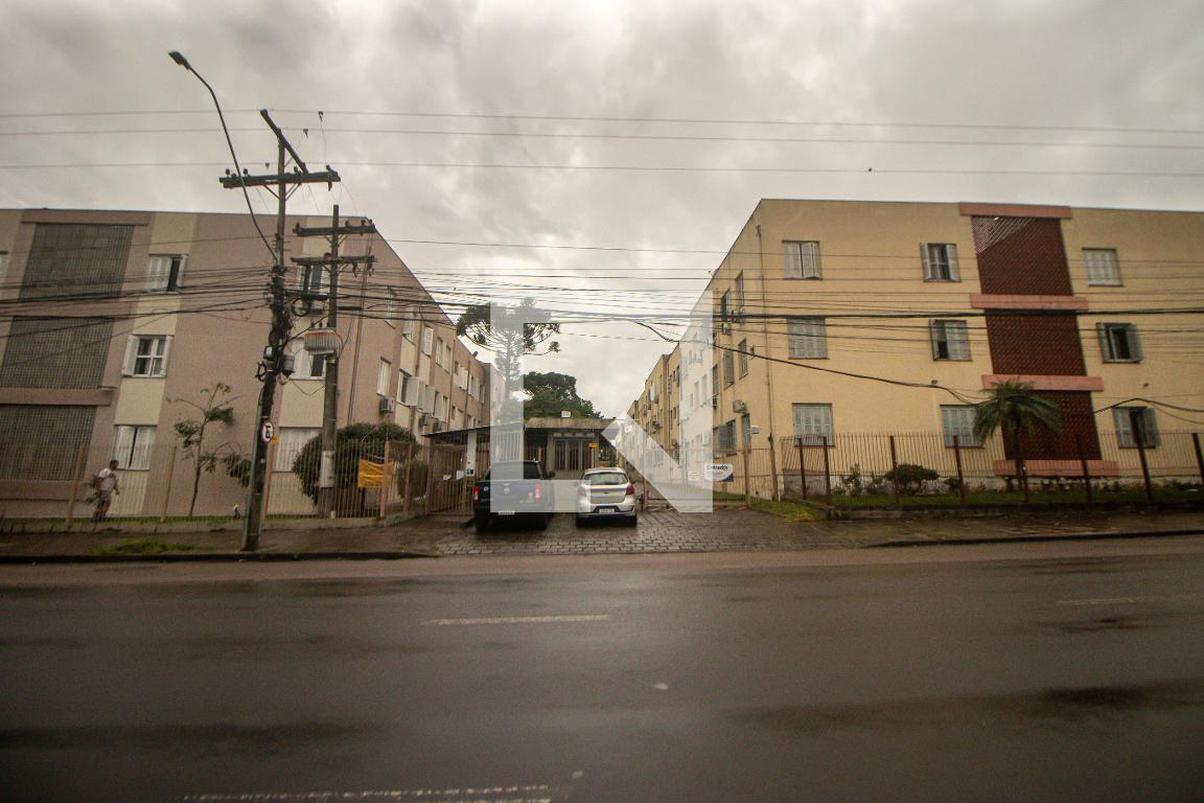 Fachada Condomínio em Avenida Francisco Trein, 376