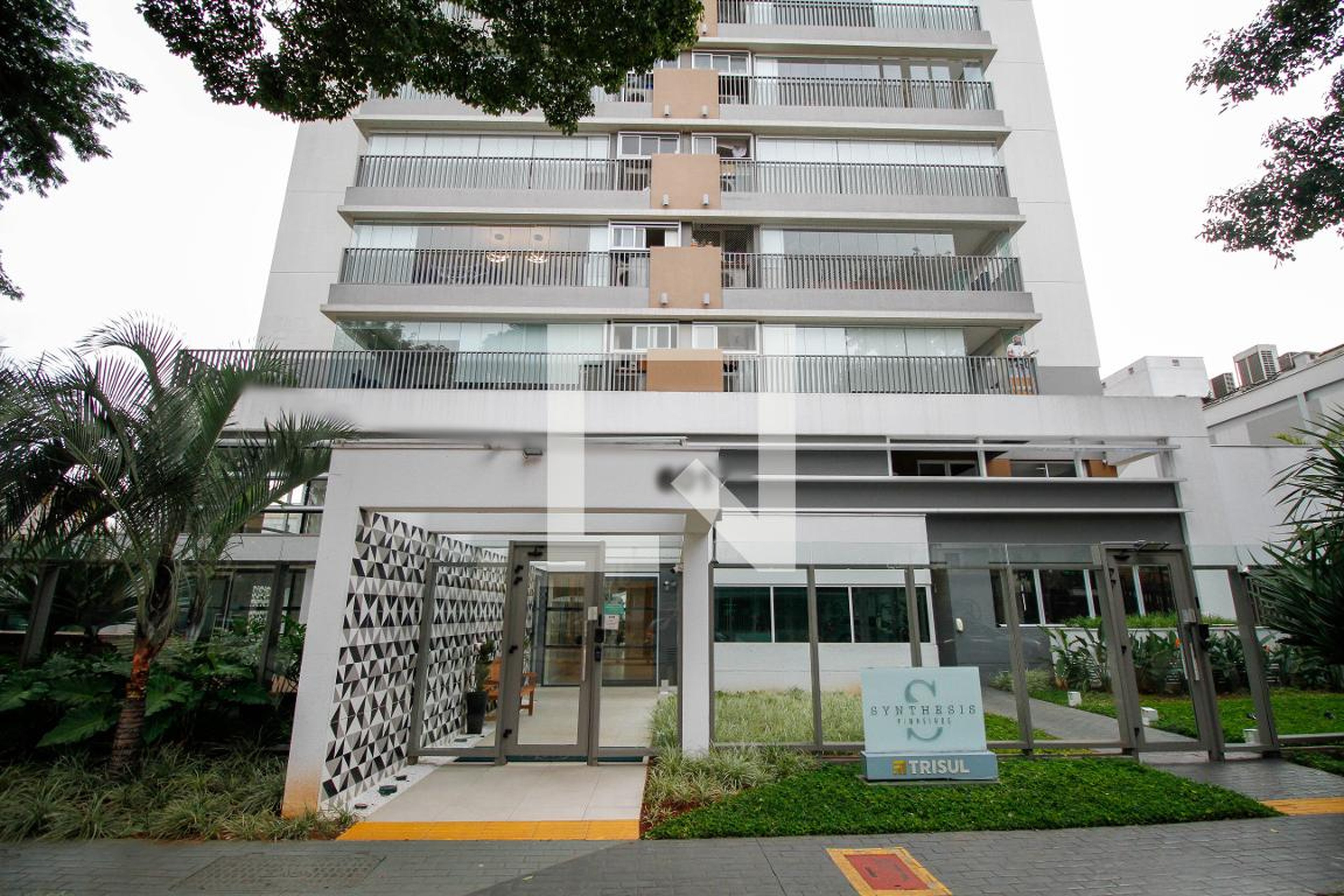 Fachada do Prédio Condomínio Synthesis Pinheiros