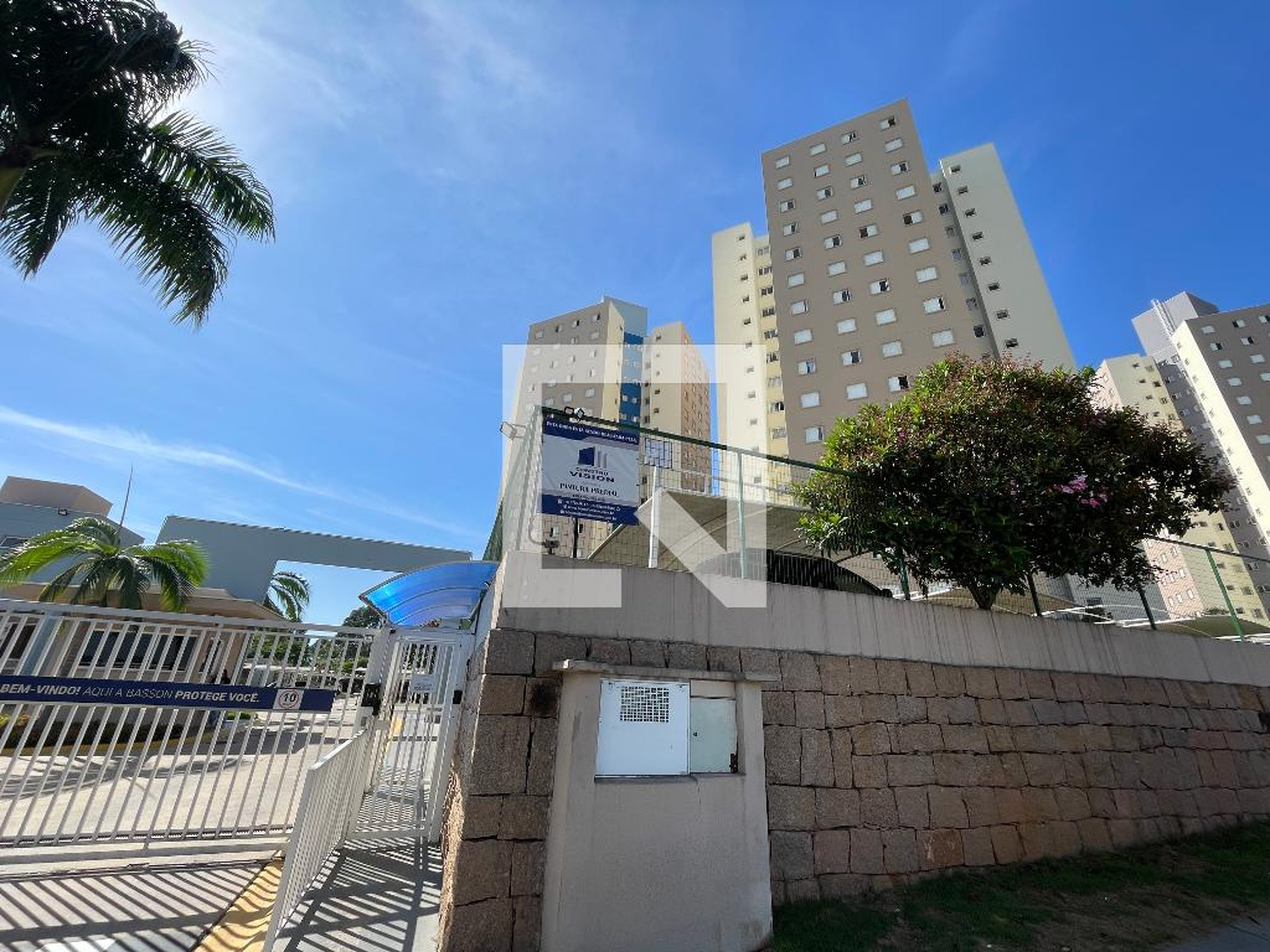 Fachada do Condomínio Residencial Dalia