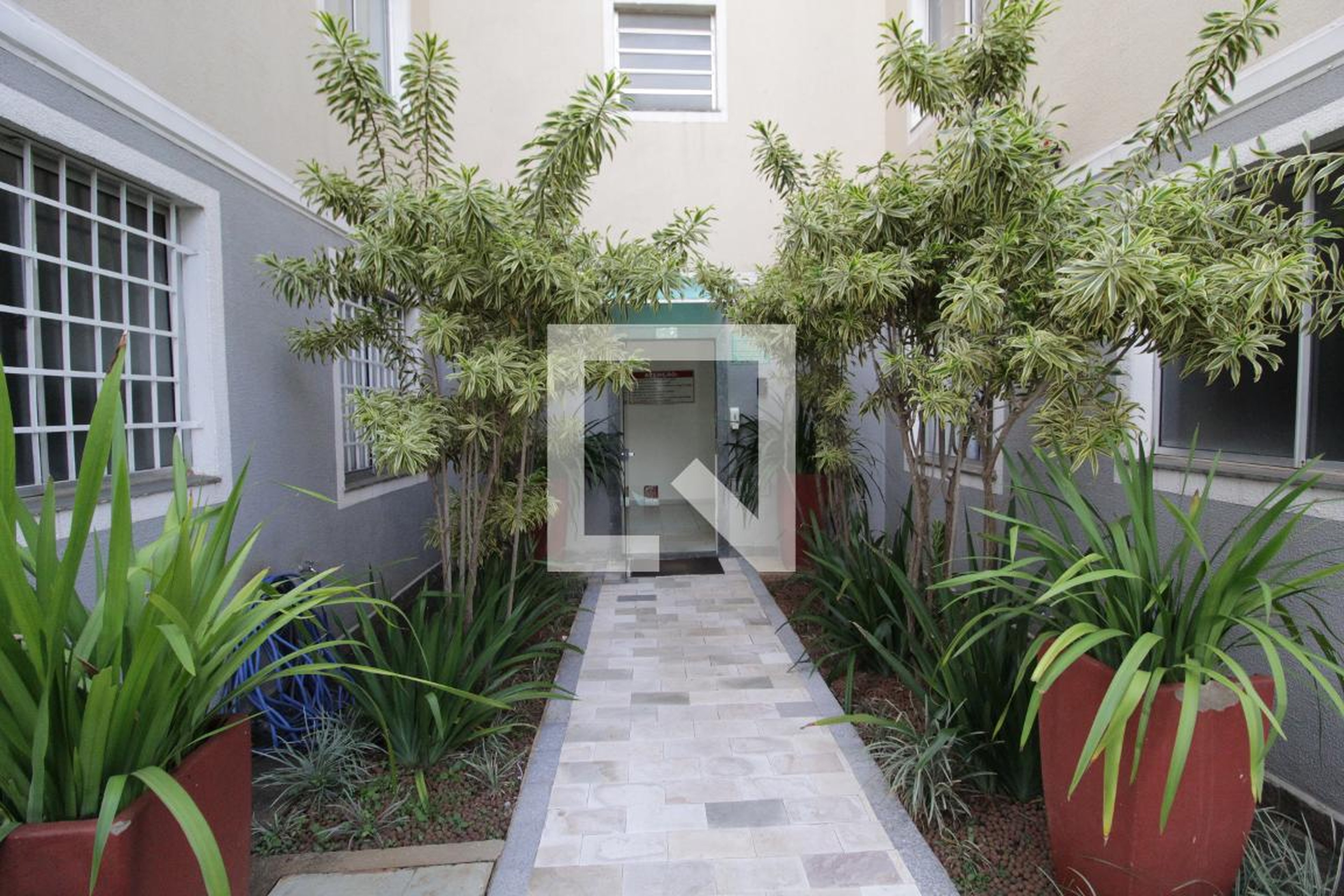 Hall de entrada Residencial Parque Humanita