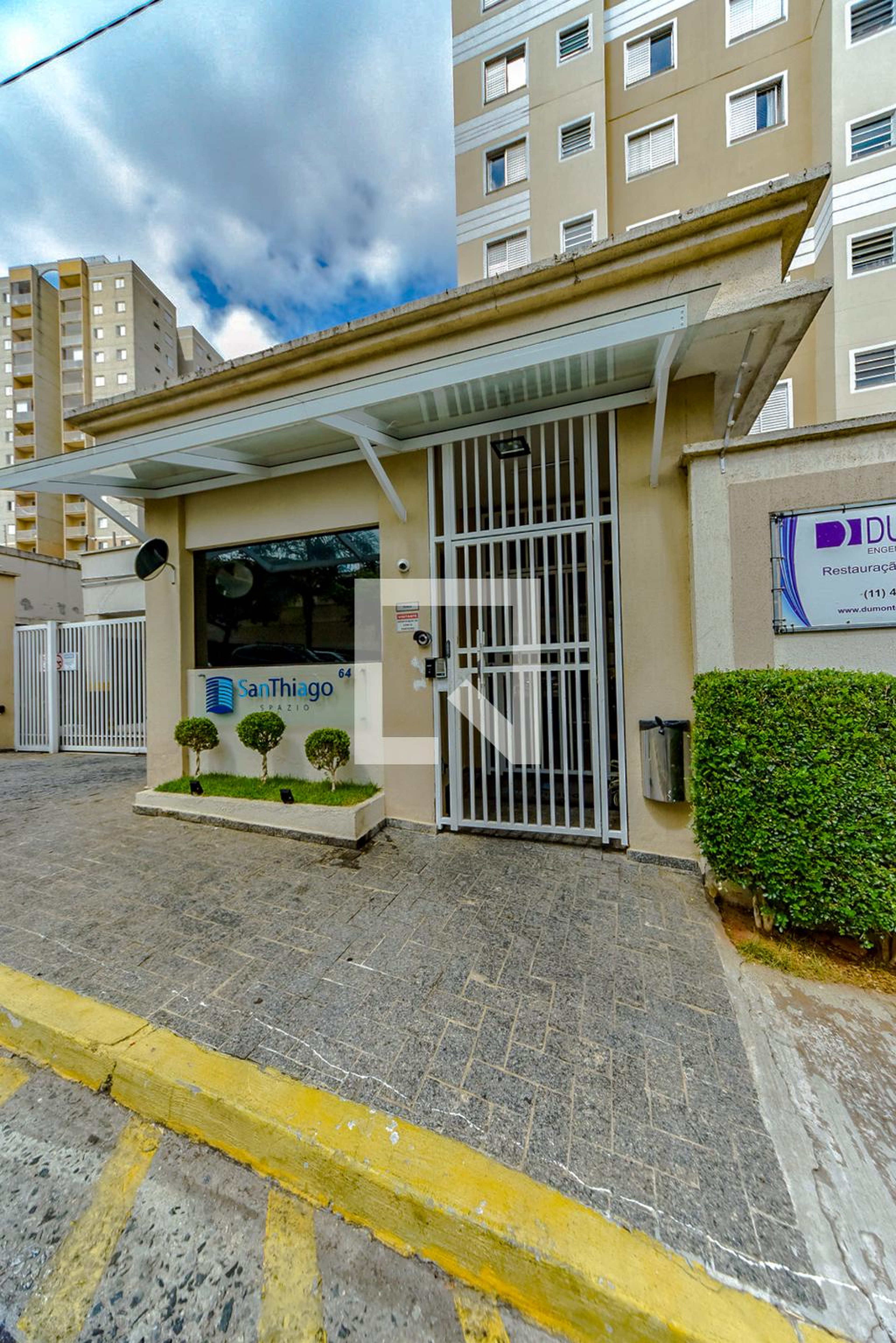 Fachada do Prédio Condomínio Spazio San Thiago