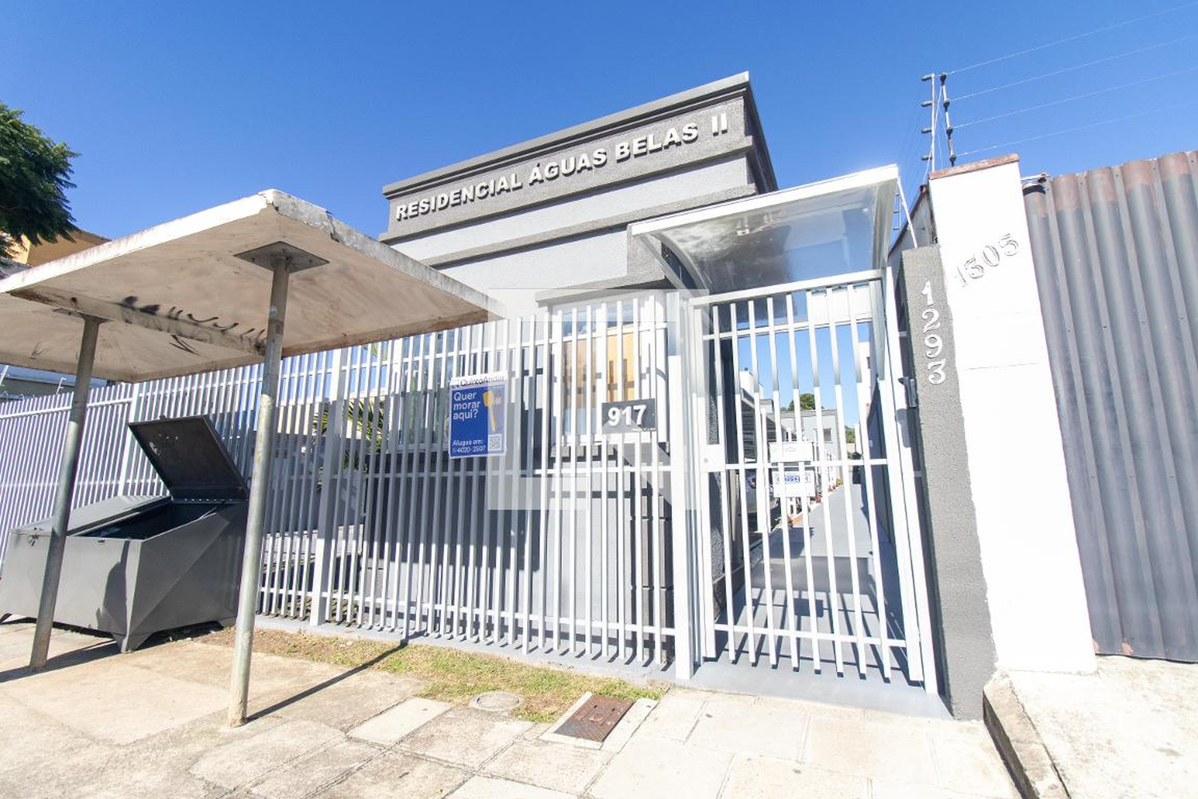 Fachada do Condomínio Residencial Águas Belas II