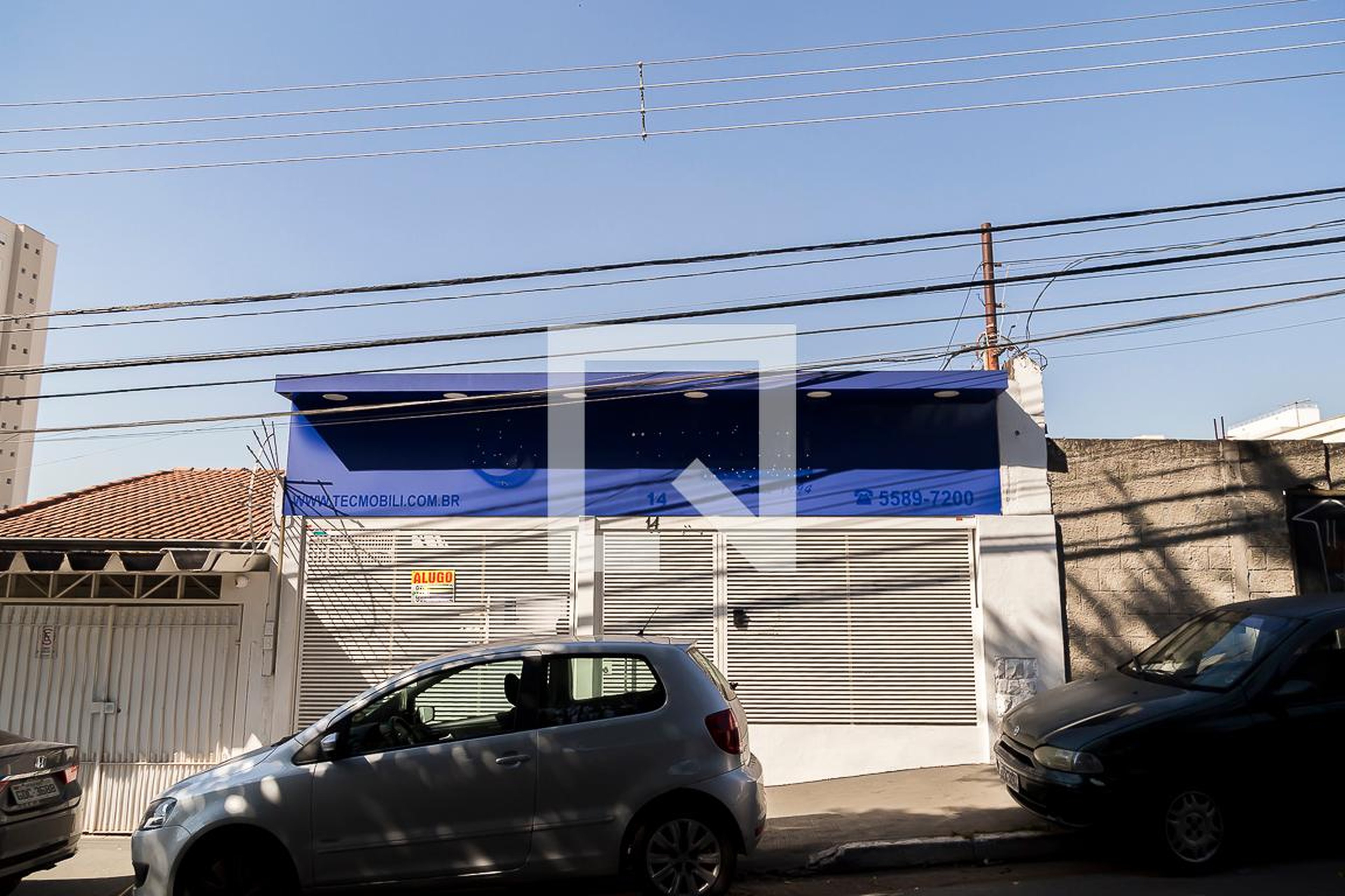 Fachada Condomínio em Rua Nelo Viviani, 14