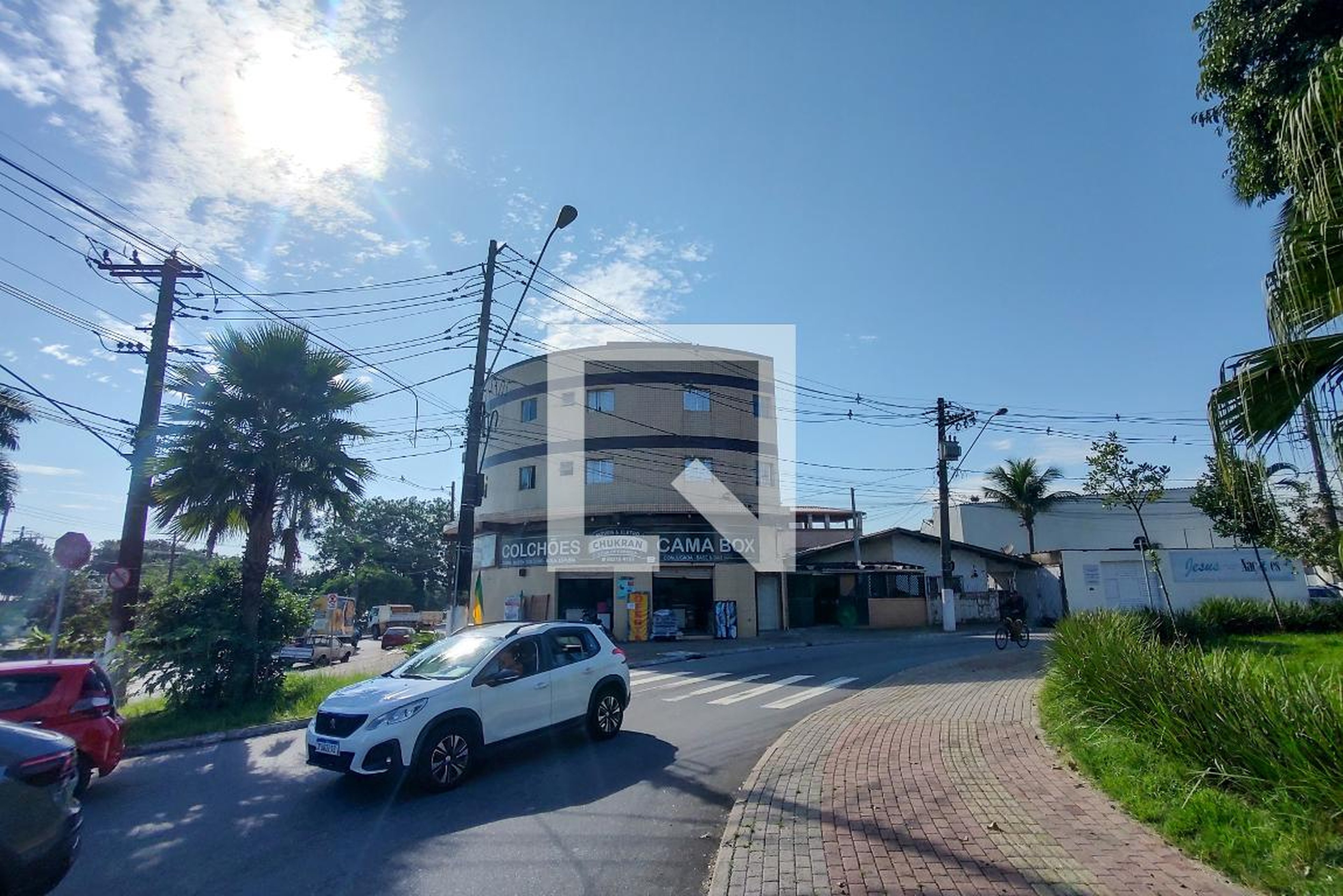 Fachada do Prédio Condomínio em Avenida Guilhermina, 54