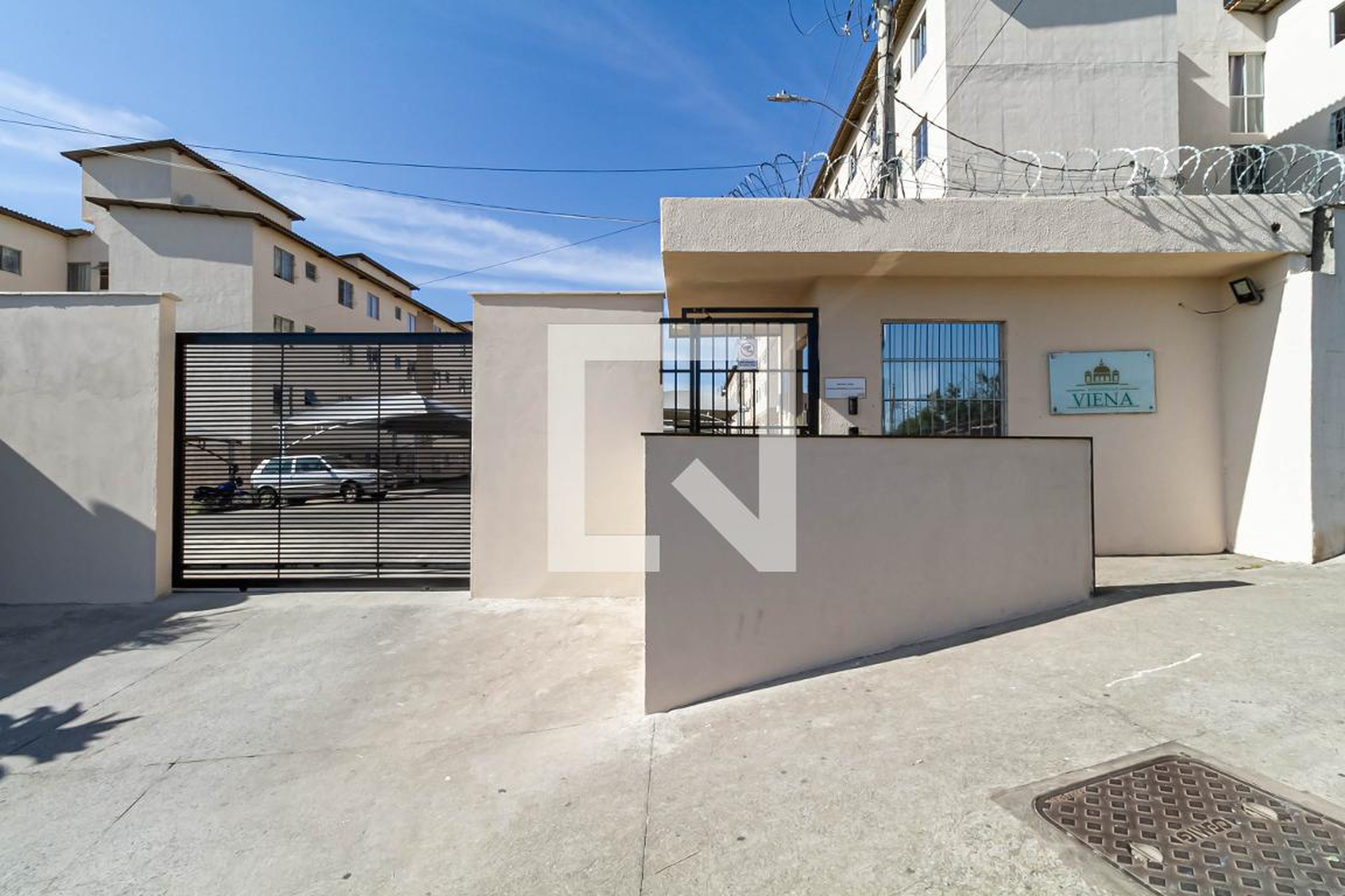 Fachada do condomínio Residencial Viena