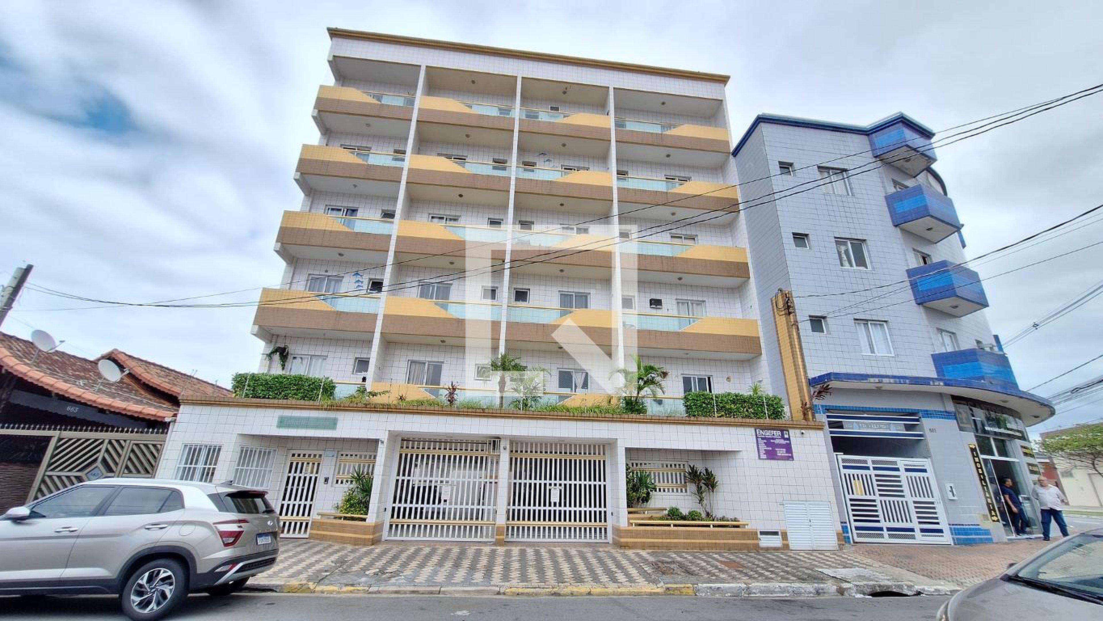 Fachada Edifício Residencial Comercial Nosso Lar