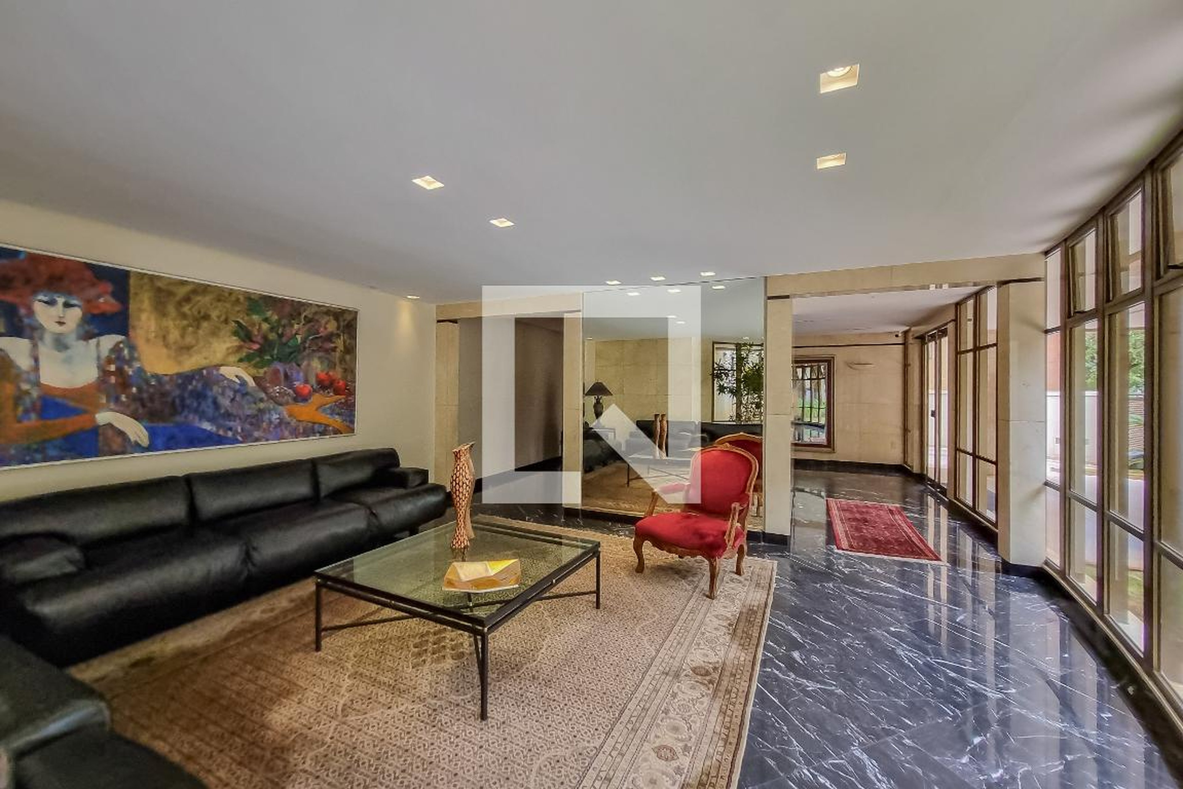 Hall de entrada Condomínio em Rua Tomé de Souza, 1322