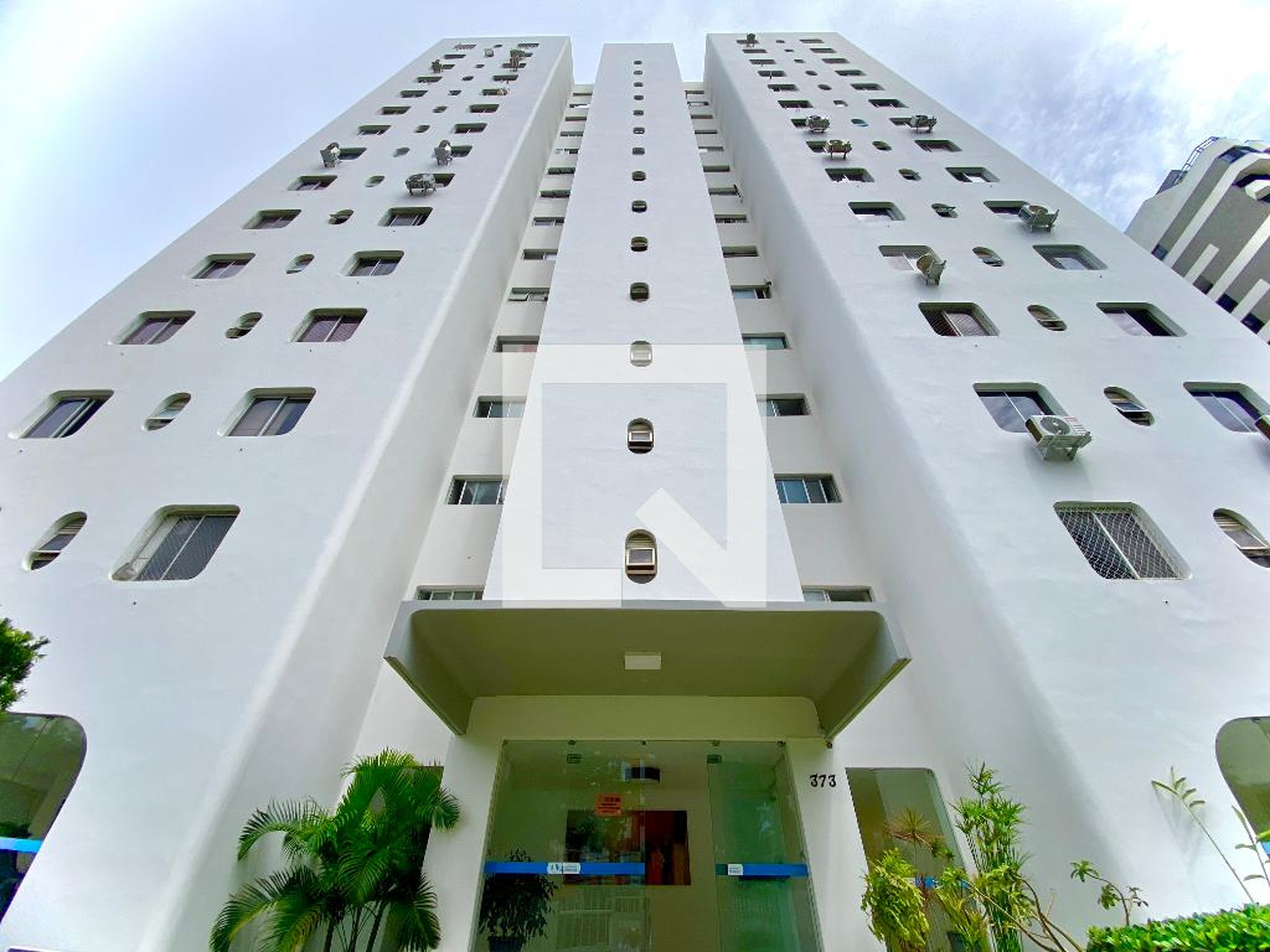 Fachada do Prédio Edifício Mansão Vela Branca