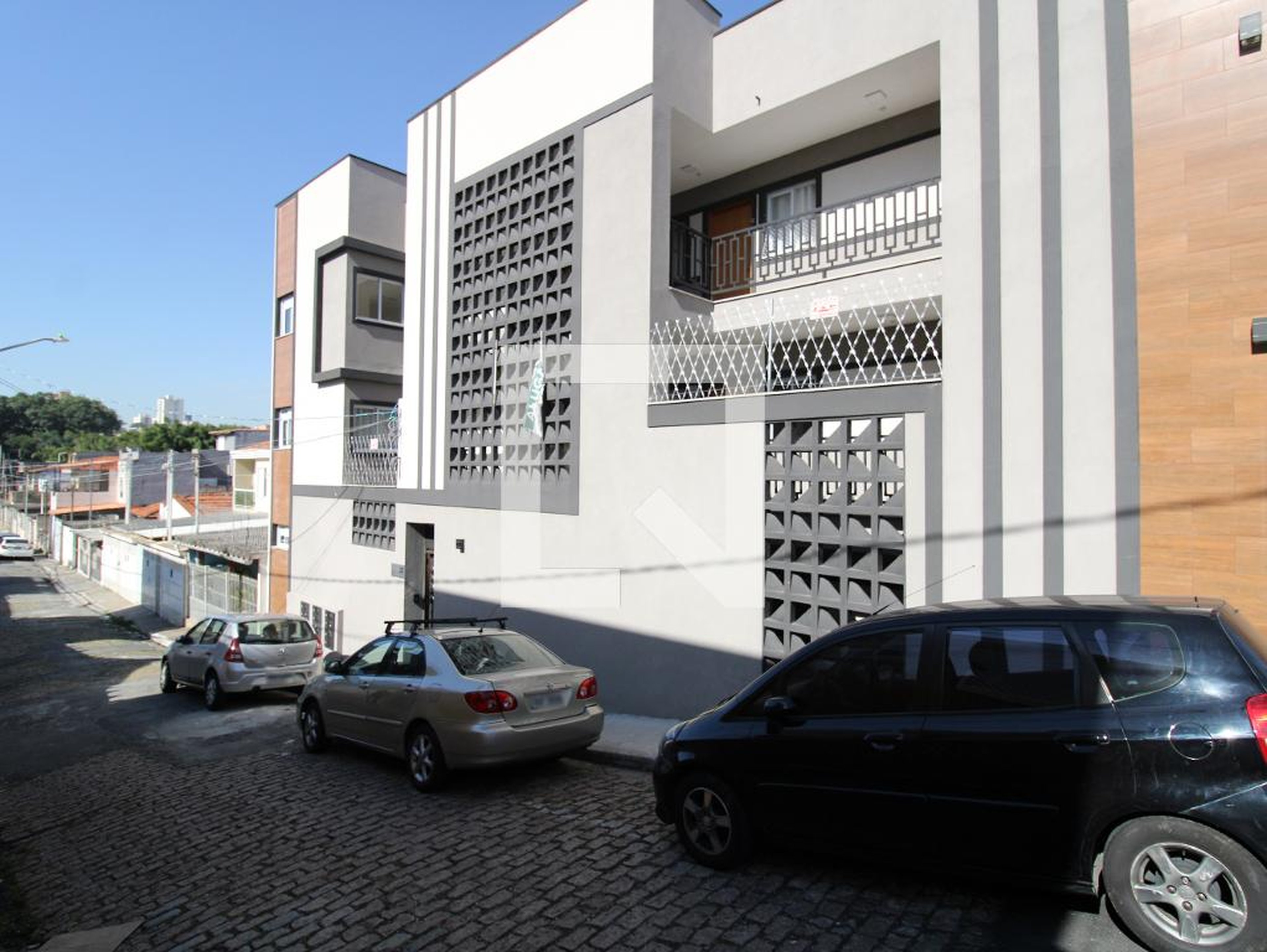 Fachada Condomínio em Rua Maurício Semer, 20