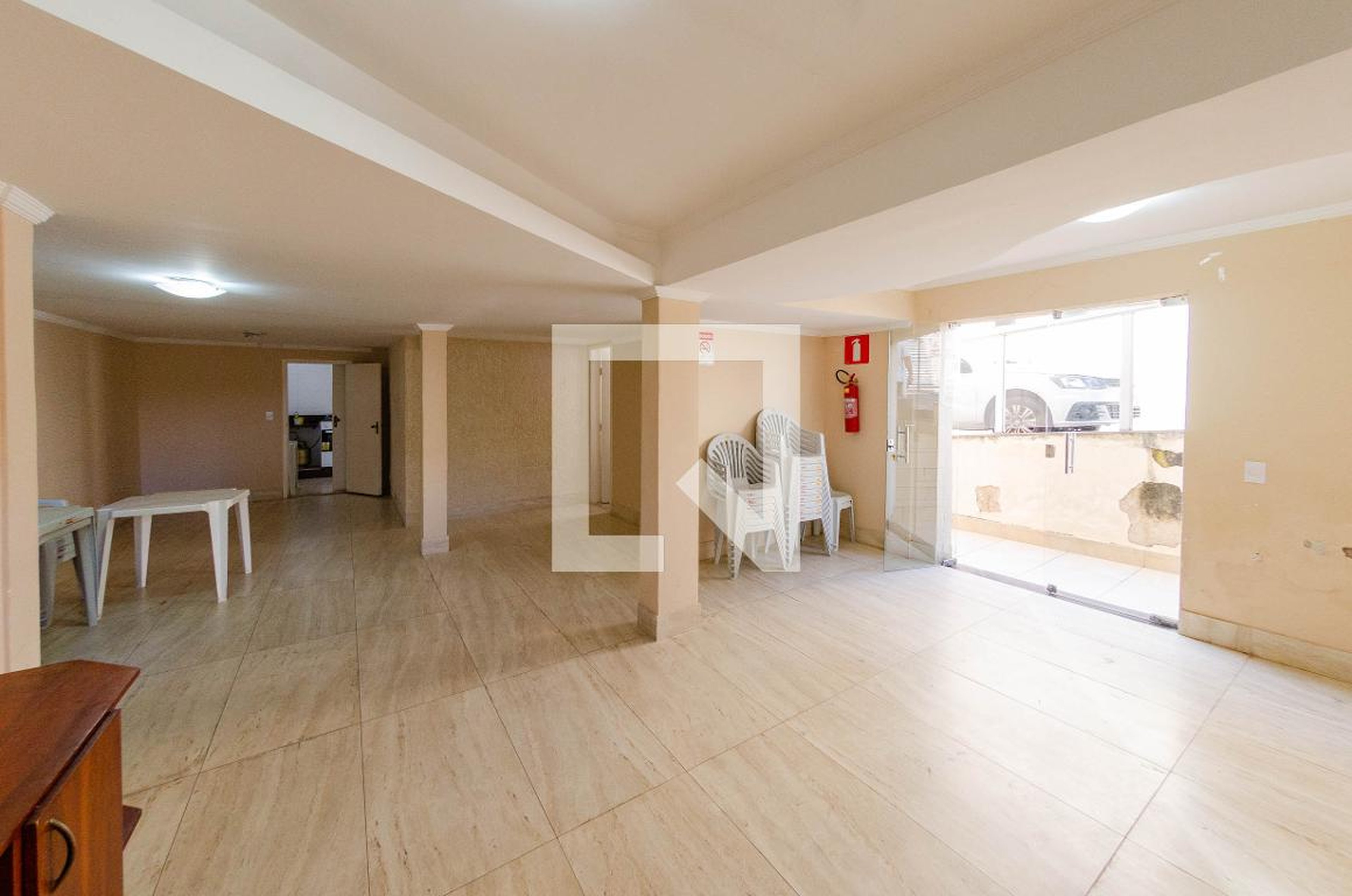 Área comum - Edifício Residencial Parque das Hortências