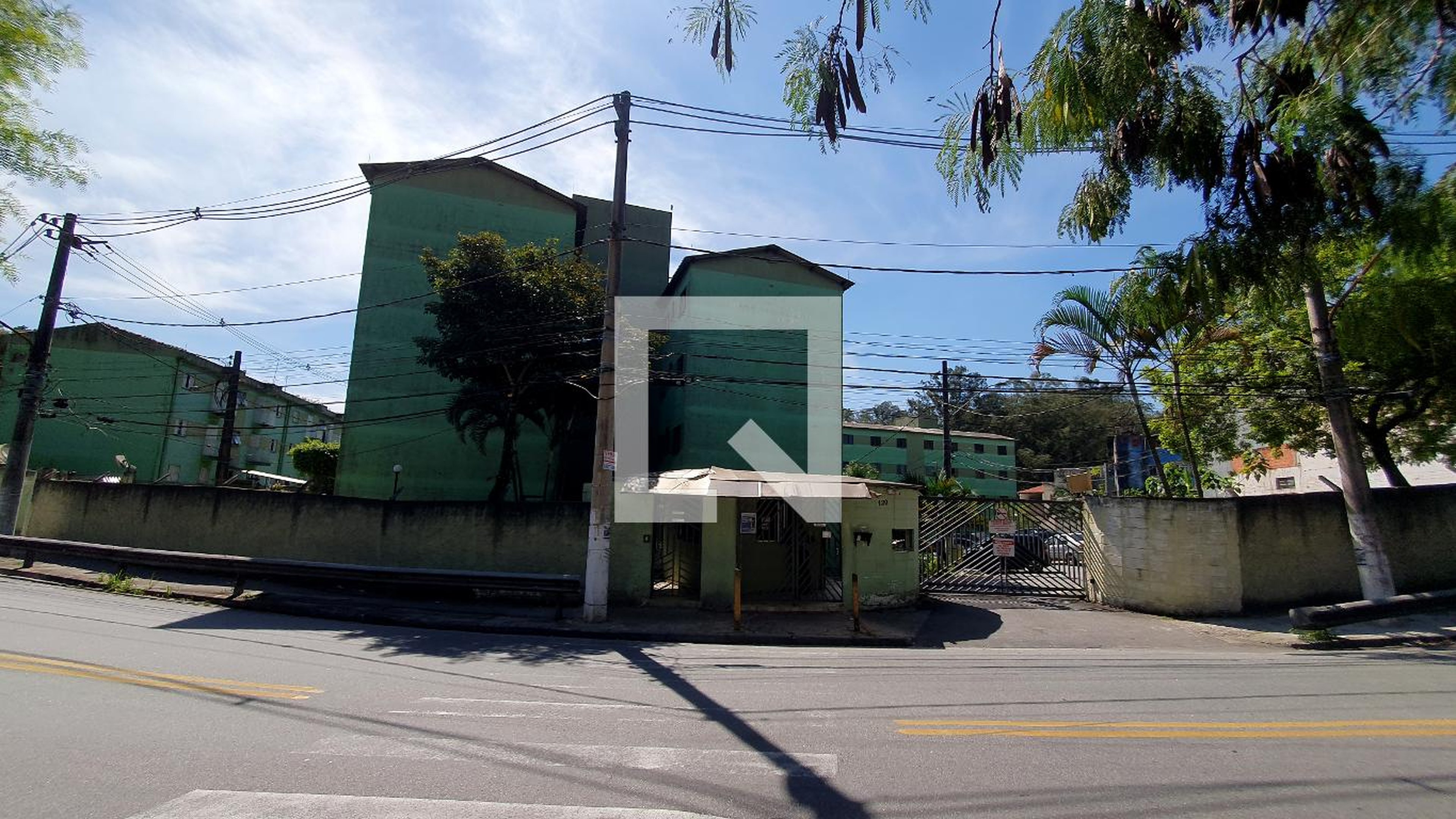 Fachada do Condominio Condomínio Núcleo 44