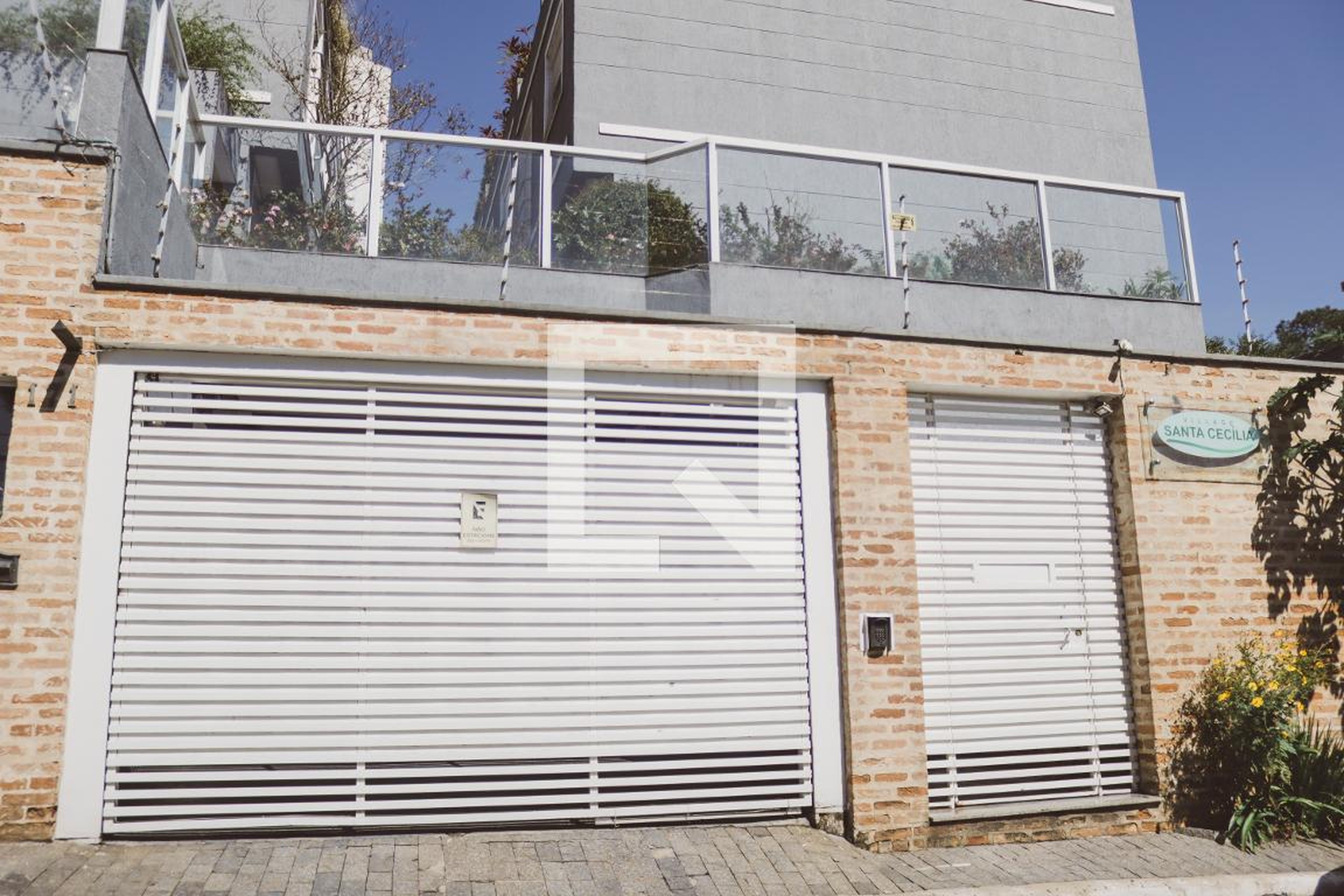 Fachada Condomínio Conjunto Residencial ''Village Santa Cecília