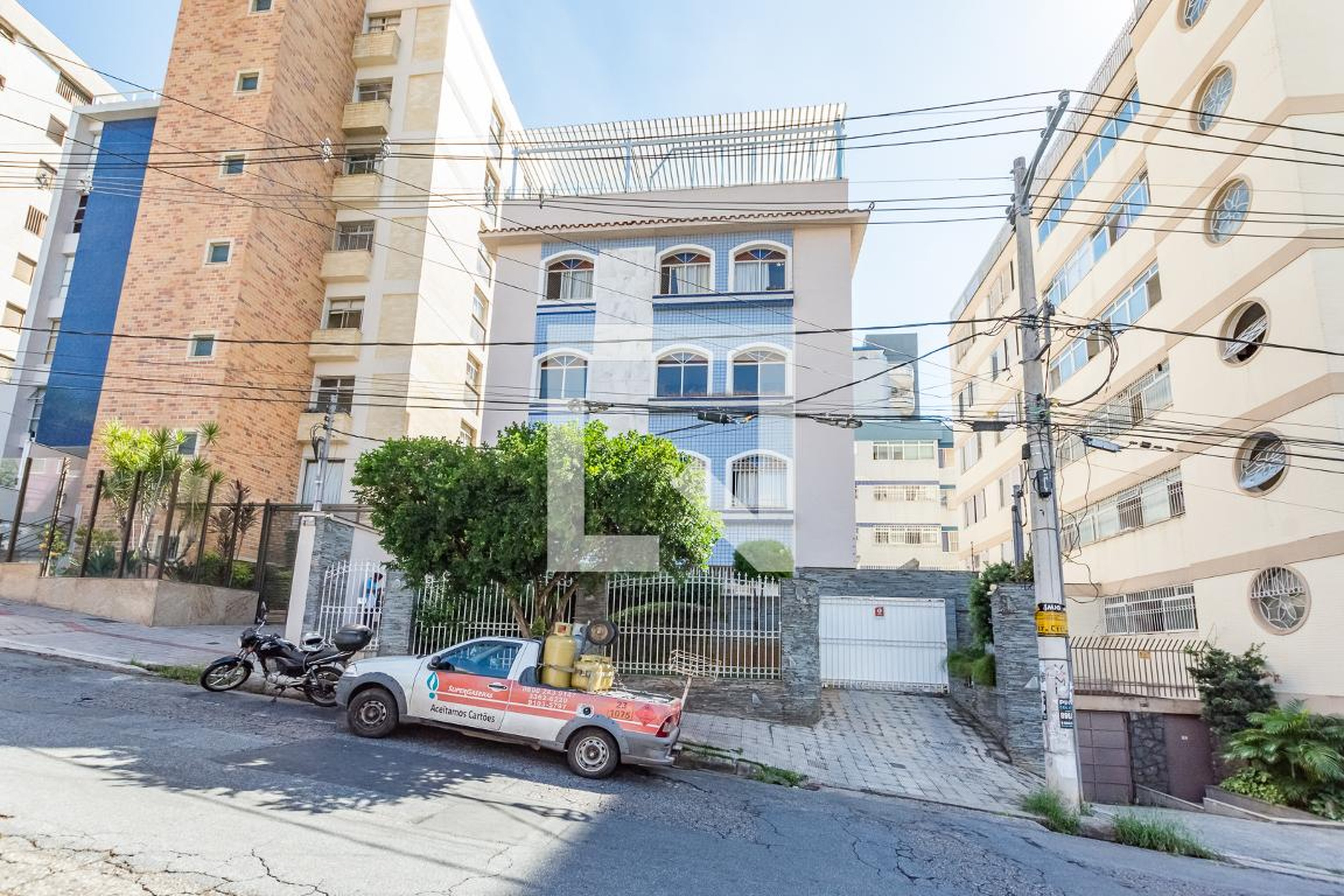 Fachada Condomínio em Rua Eduardo Prado, 660