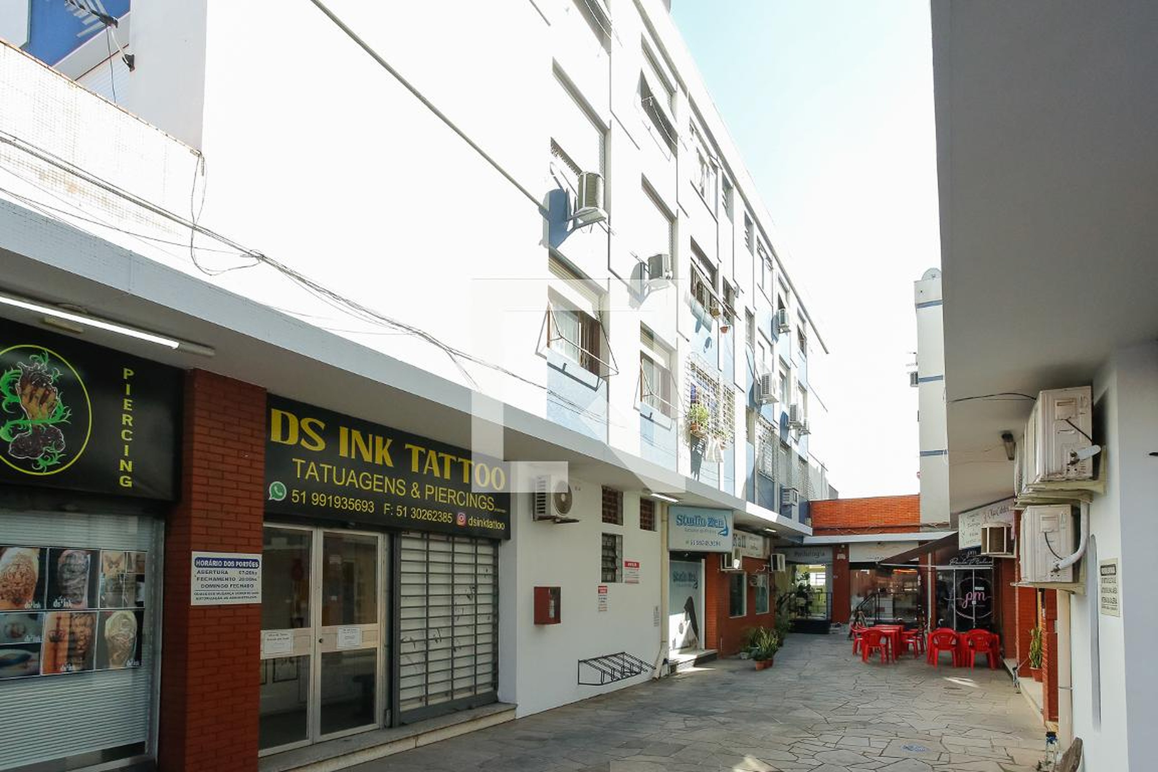 Fachada do prédio Edifício Centro Comercial São João