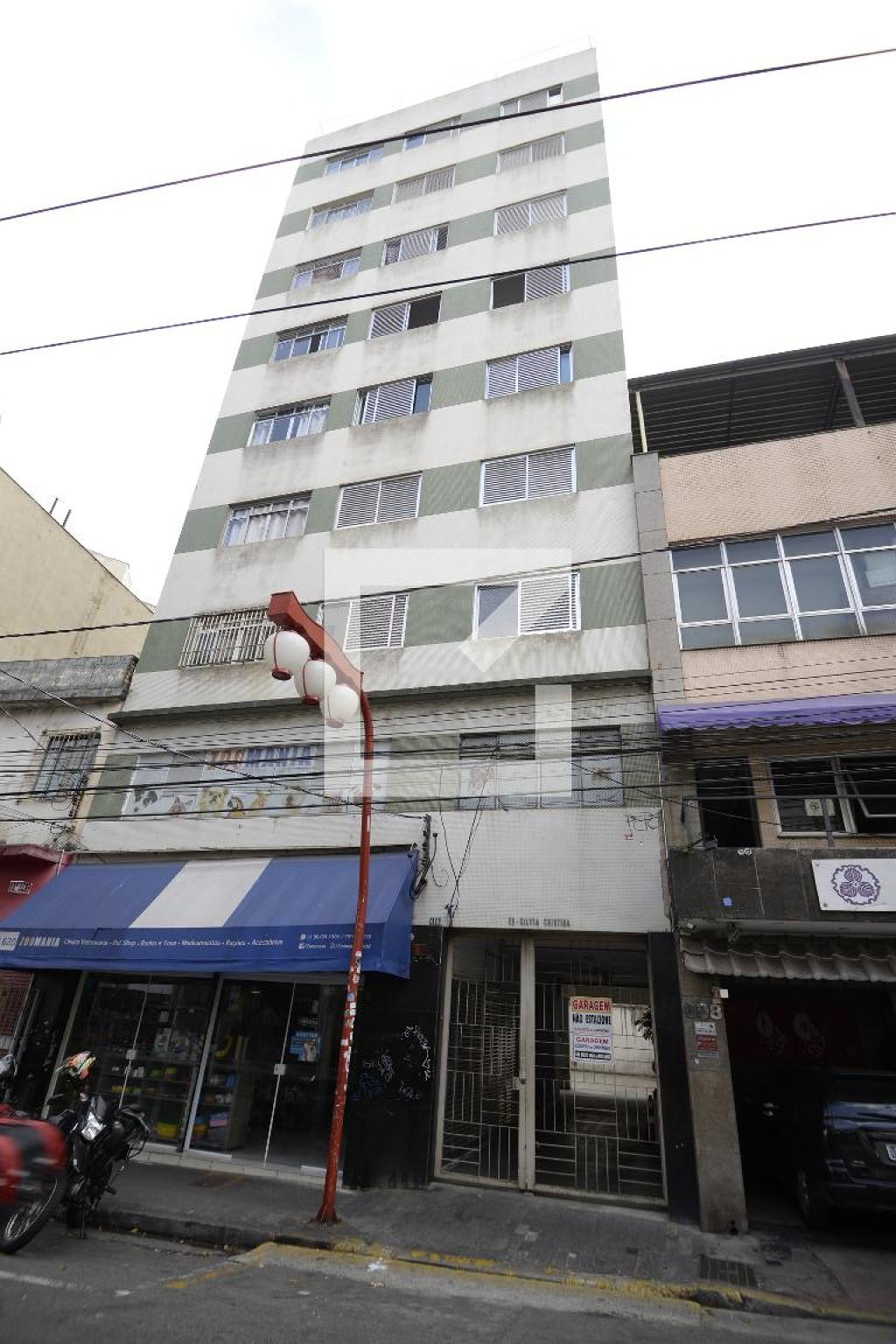 Fachada Condomínio em Rua da Glória, 620