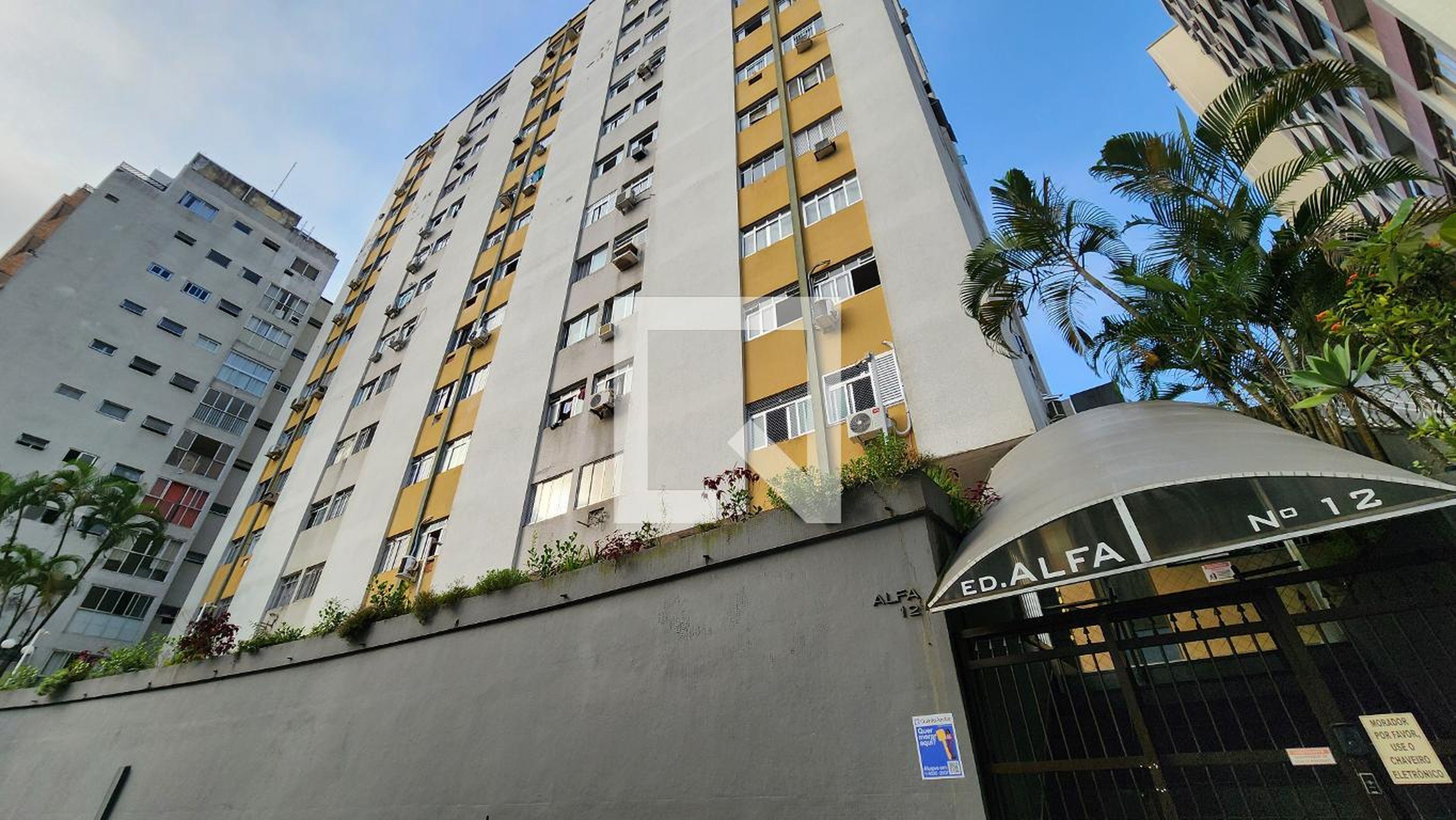 Fachada do Prédio Edifício Alfa