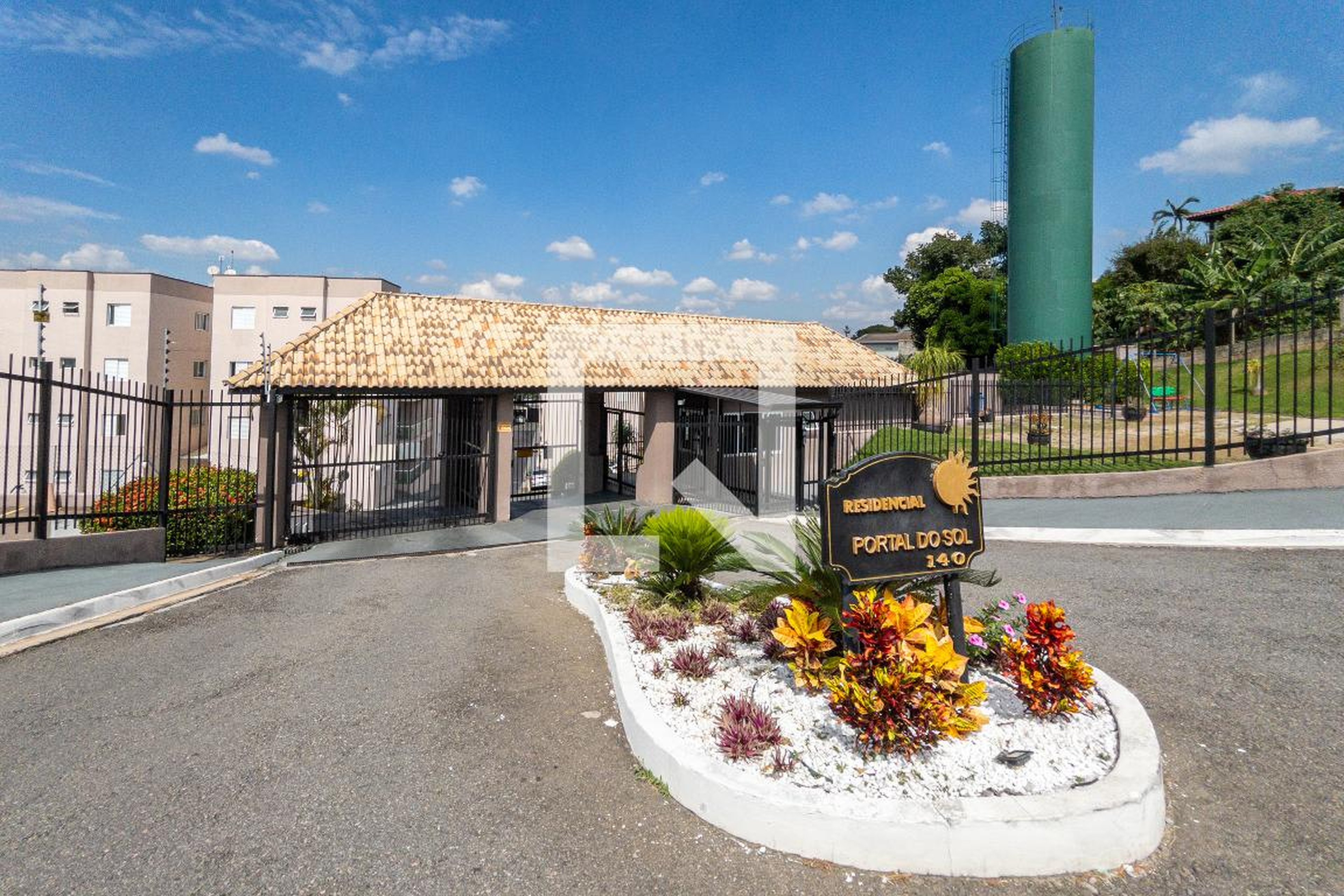 Fachada do Condomínio Residencial Portal do Sol