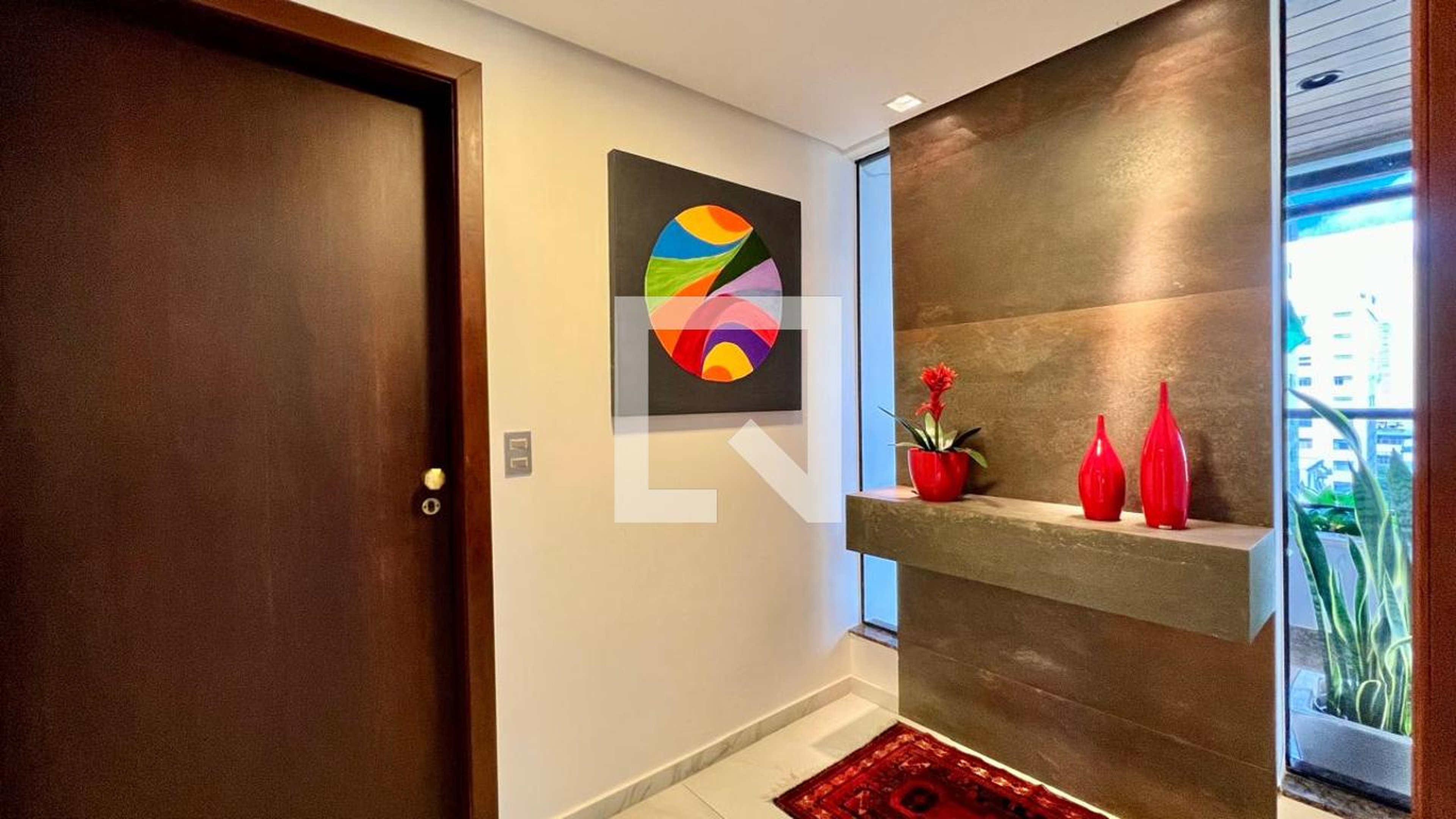 Hall social Condomínio em Rua dos Timbiras, 122